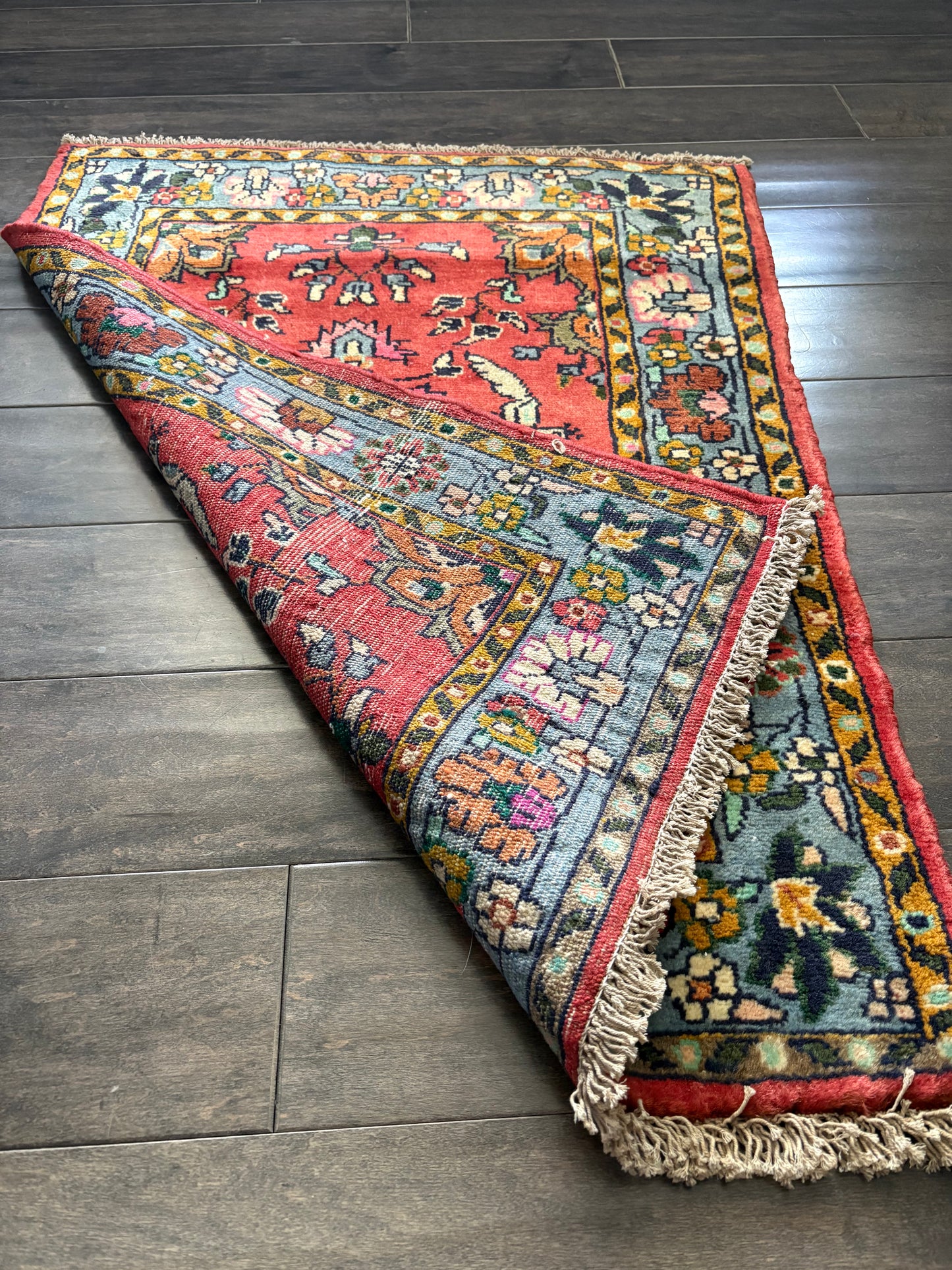 Vintage Rug #189 - 2'11" x 2'2"