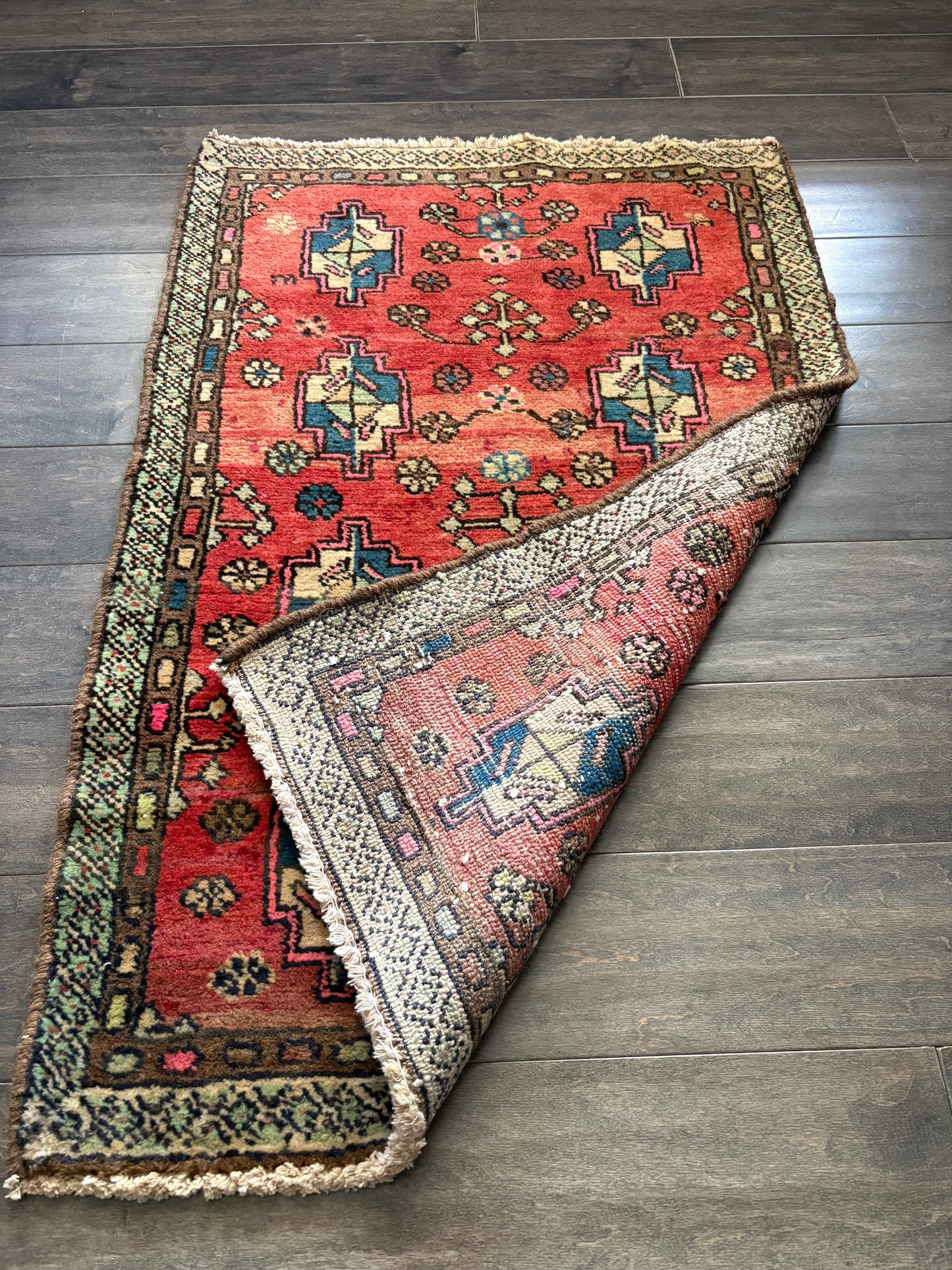 Vintage Rug #191 - 3'2" x 2'1"