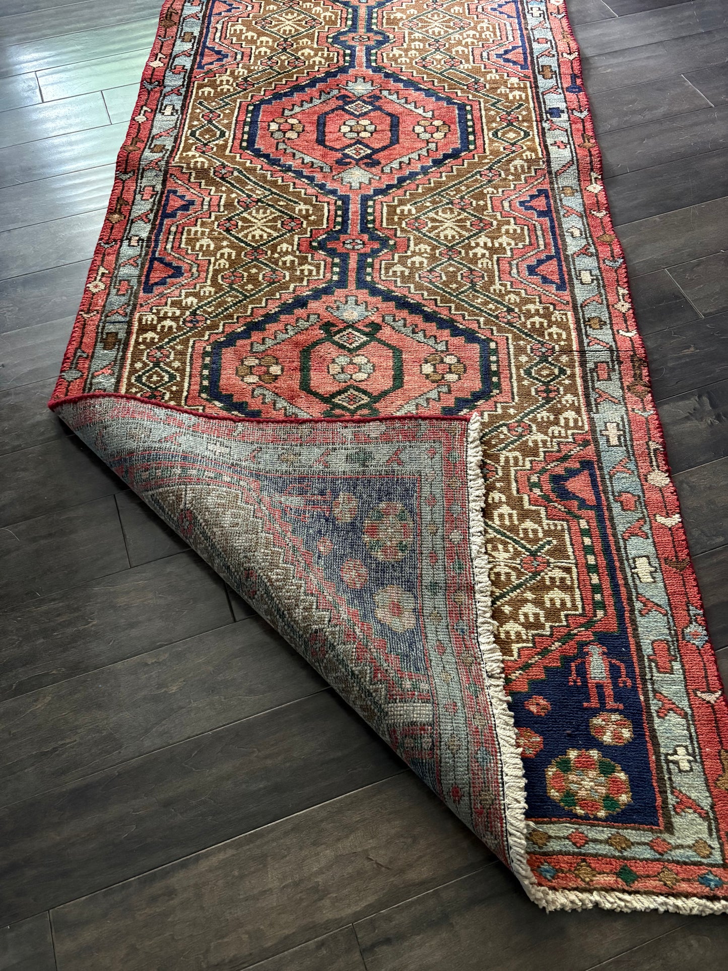 Vintage Rug #195 - 9’6” x 3’1” (Presale for Sara)