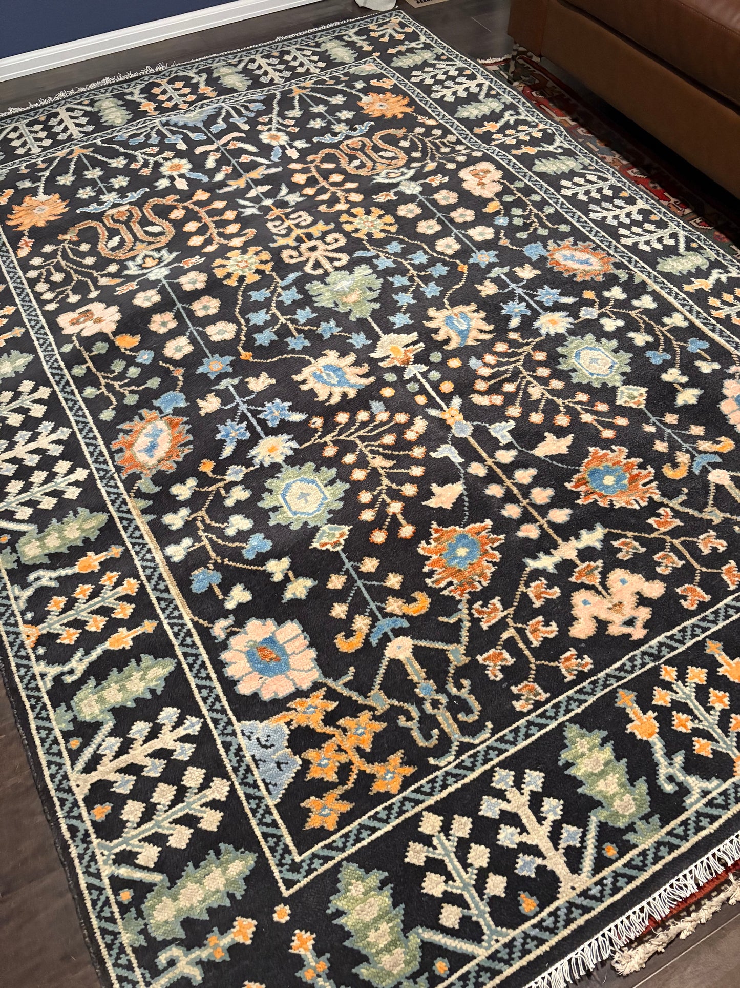 Brand New Hand Knotted Rug #213 - 8'5" x 5'11" (Presale for Whitney)