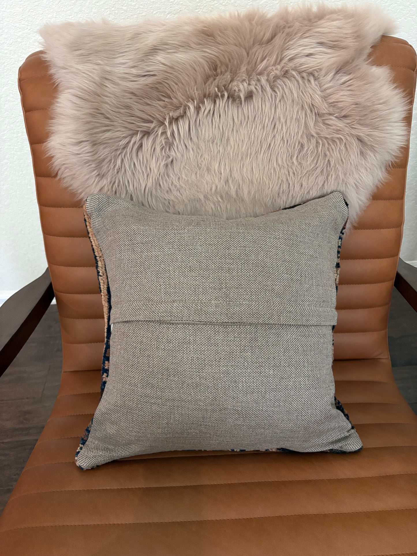 Vintage Rug Pillow Cover #10 - 16" x 16"