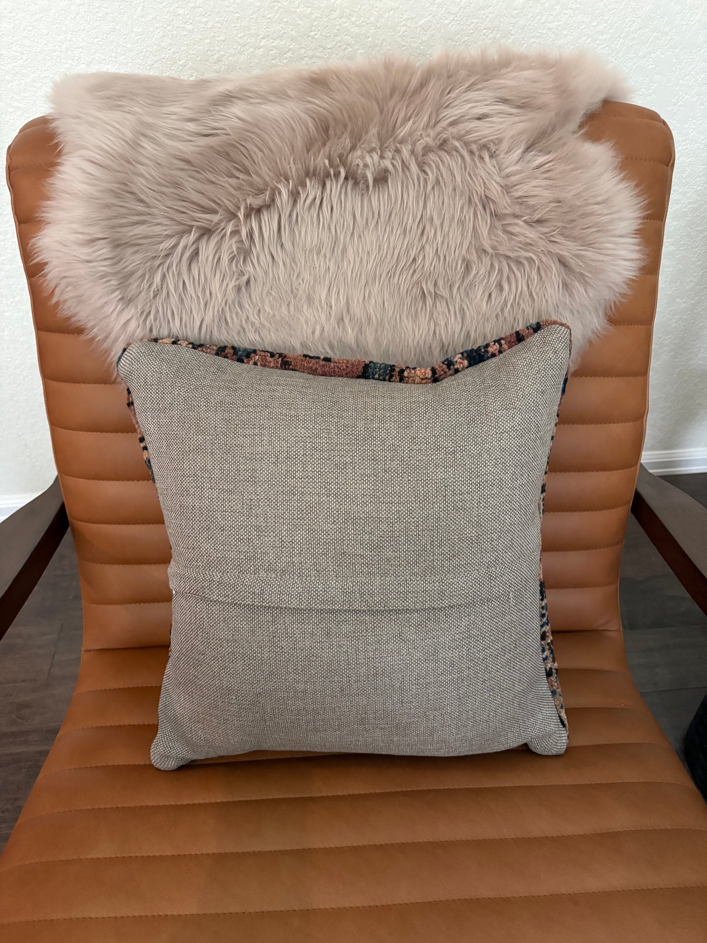 Vintage Rug Pillow Cover #11 - 16" x 16"