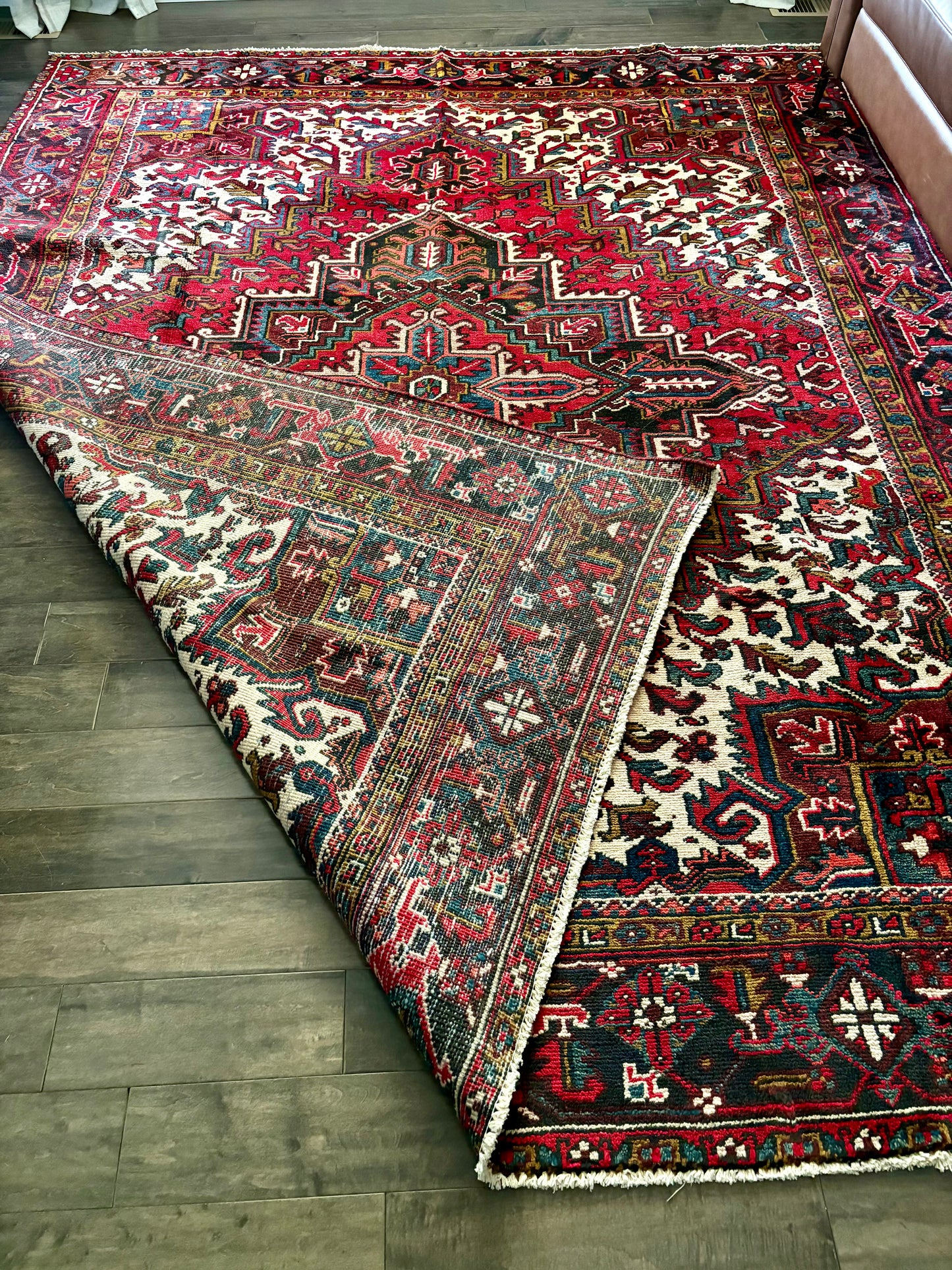 Vintage Heriz Rug #232 - 9’4” x 7’9”