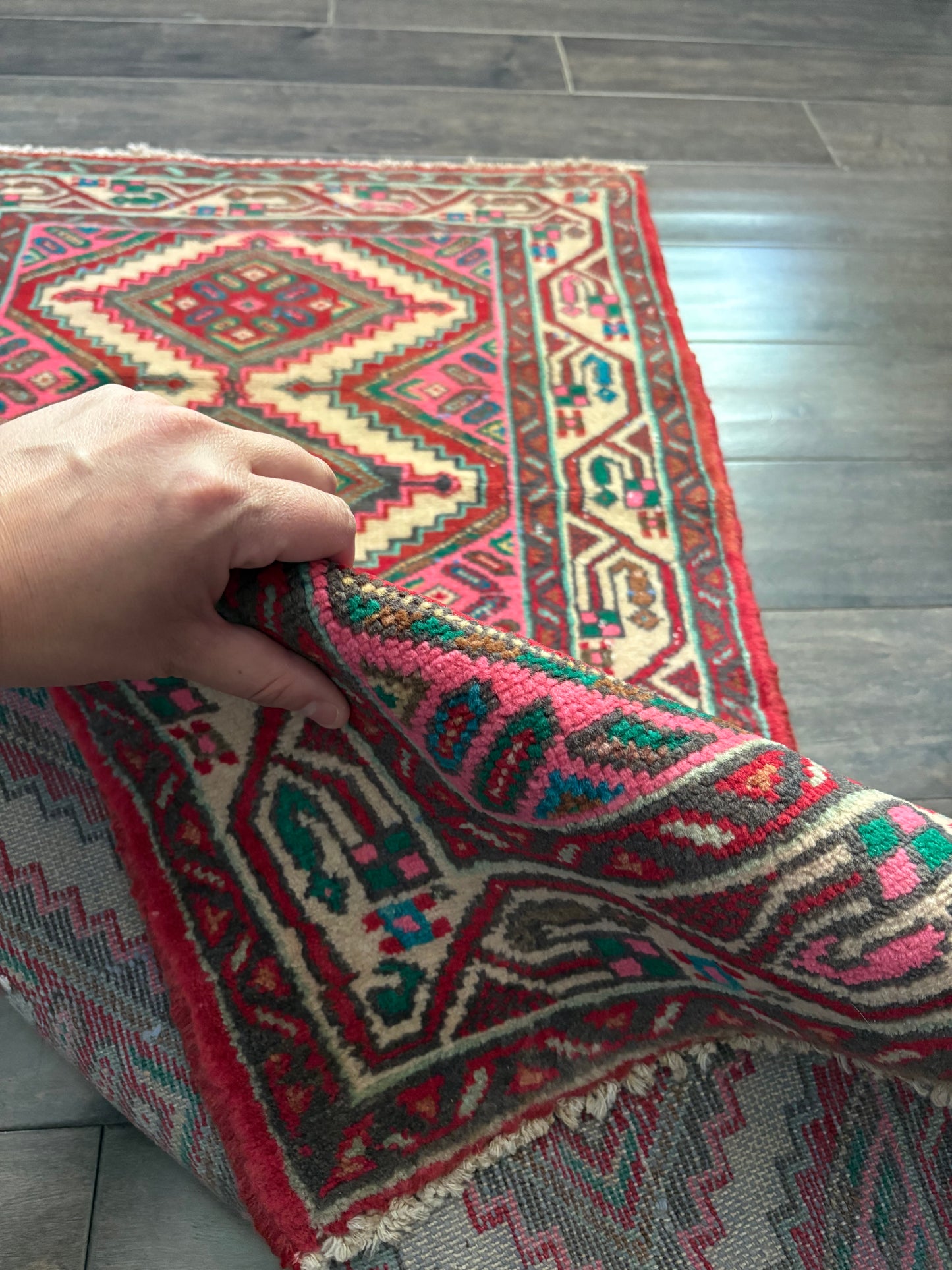 Vintage Rug #235 - 3'9" x 2'2.5" (Presale for Emily)