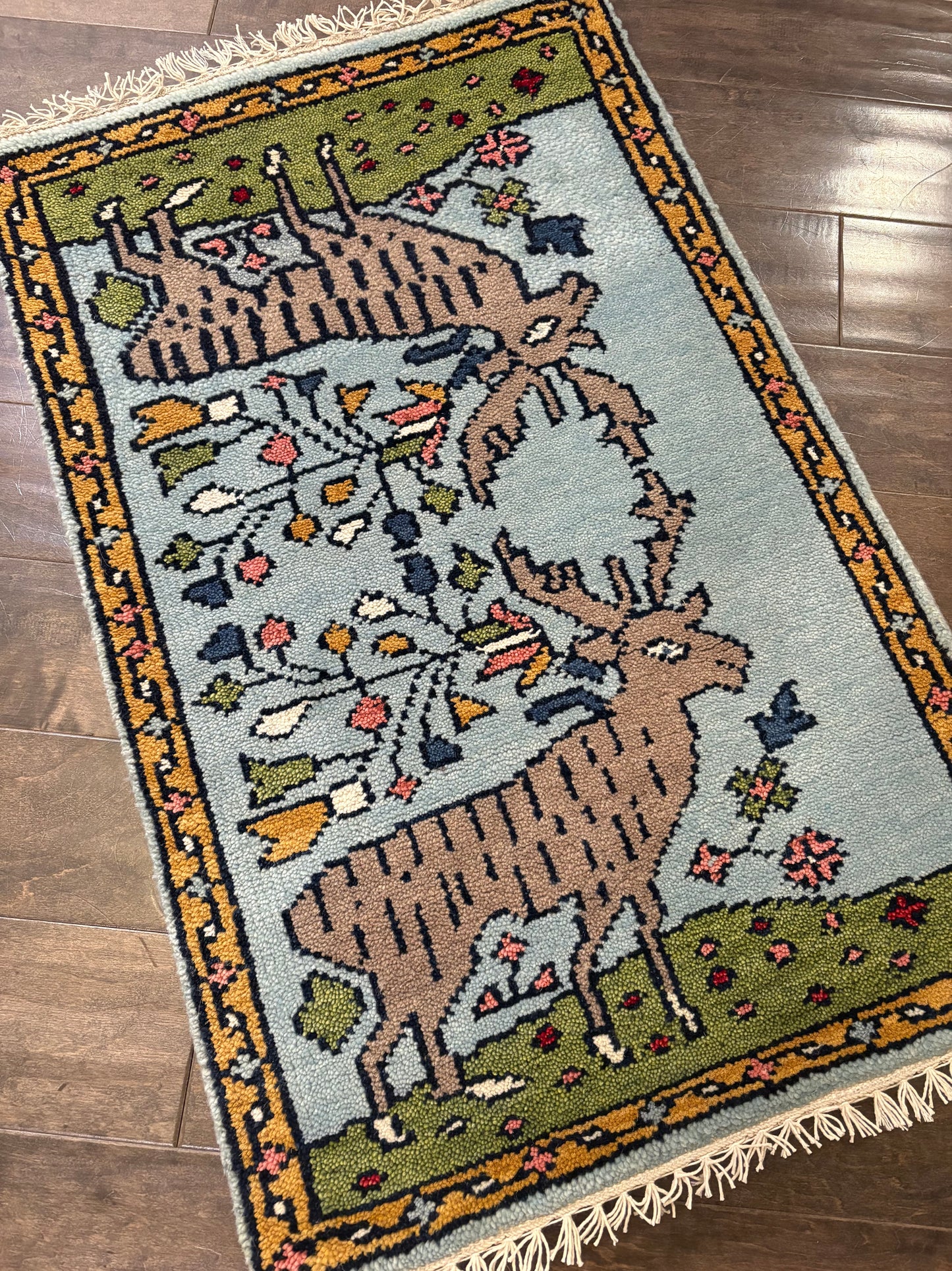 Rug #237 - 3'0" x 1'11" (Presale for Lindsey)