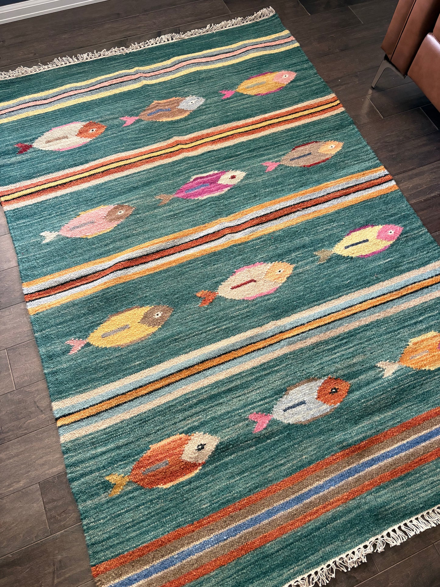 Rug #241 - 4'1.5" x 6'1" (Presale for Lauren)