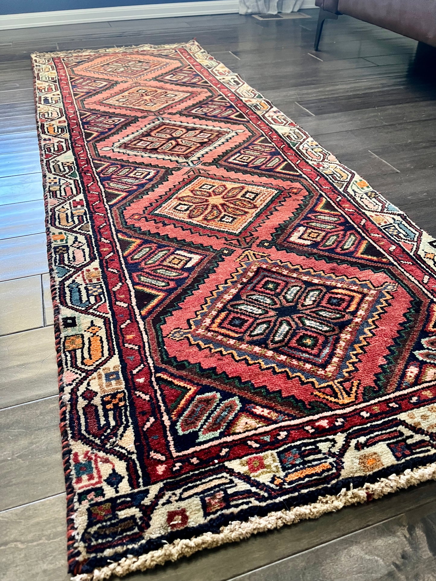 Vintage Rug #85 - 6'3" x 2'2" (presale for Rebecca)