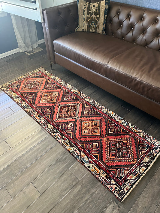 Vintage Rug #85 - 6'3" x 2'2" (presale for Rebecca)