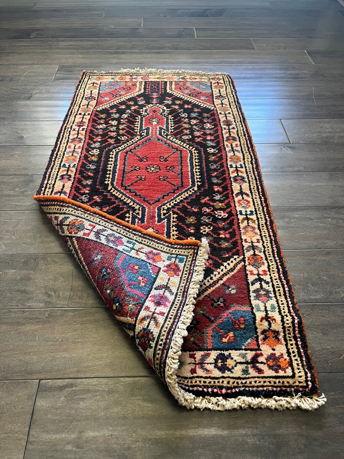 Vintage Rug #95 - 3'8" x 1'9"