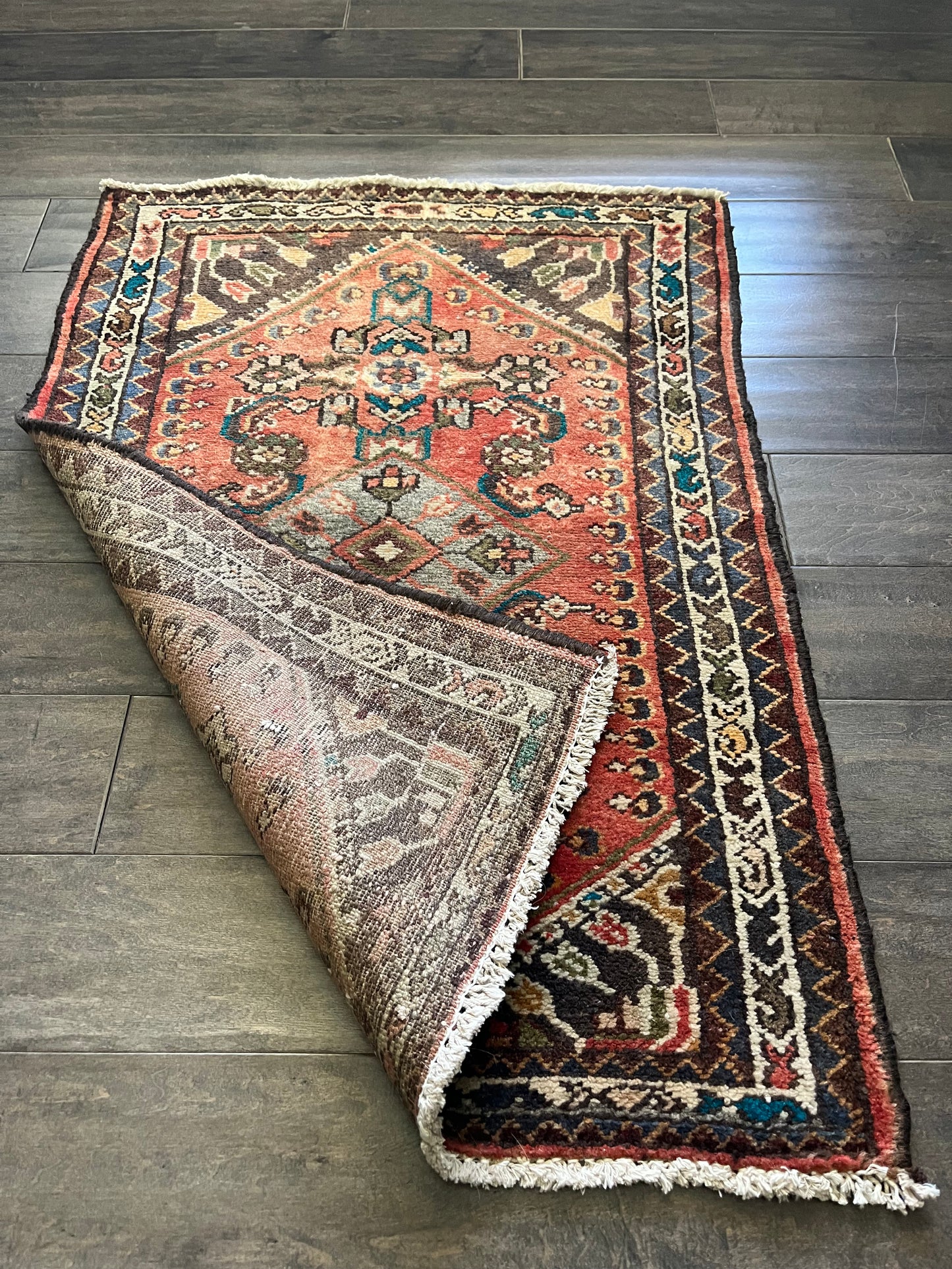 Vintage Rug #94 - 3'2" x 2'2"