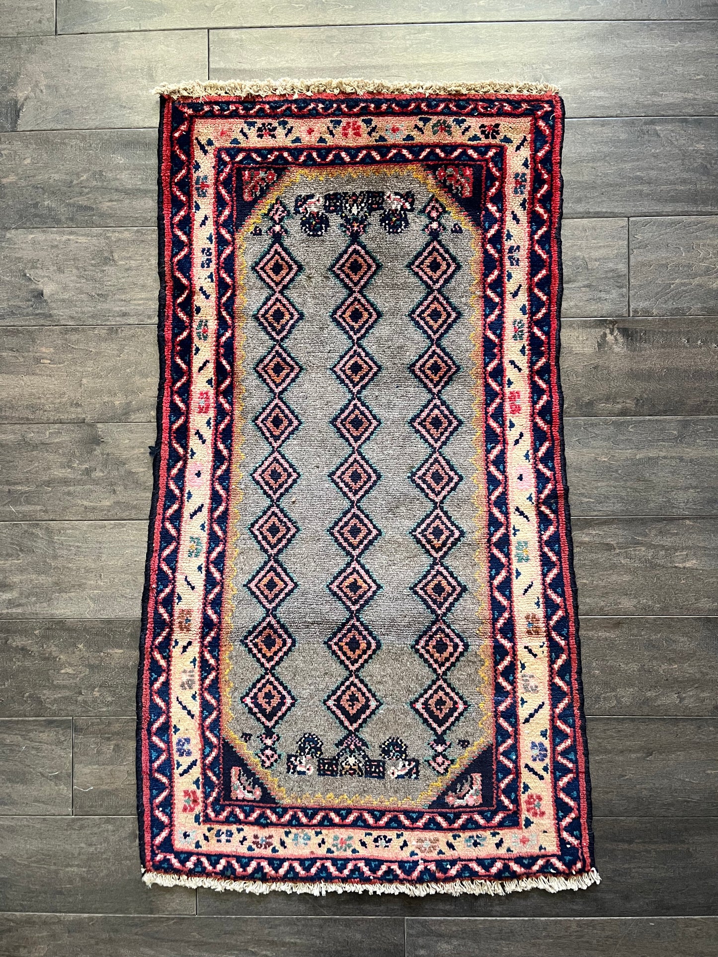 Vintage Rug #98 - 3'4" x 1'10.5"