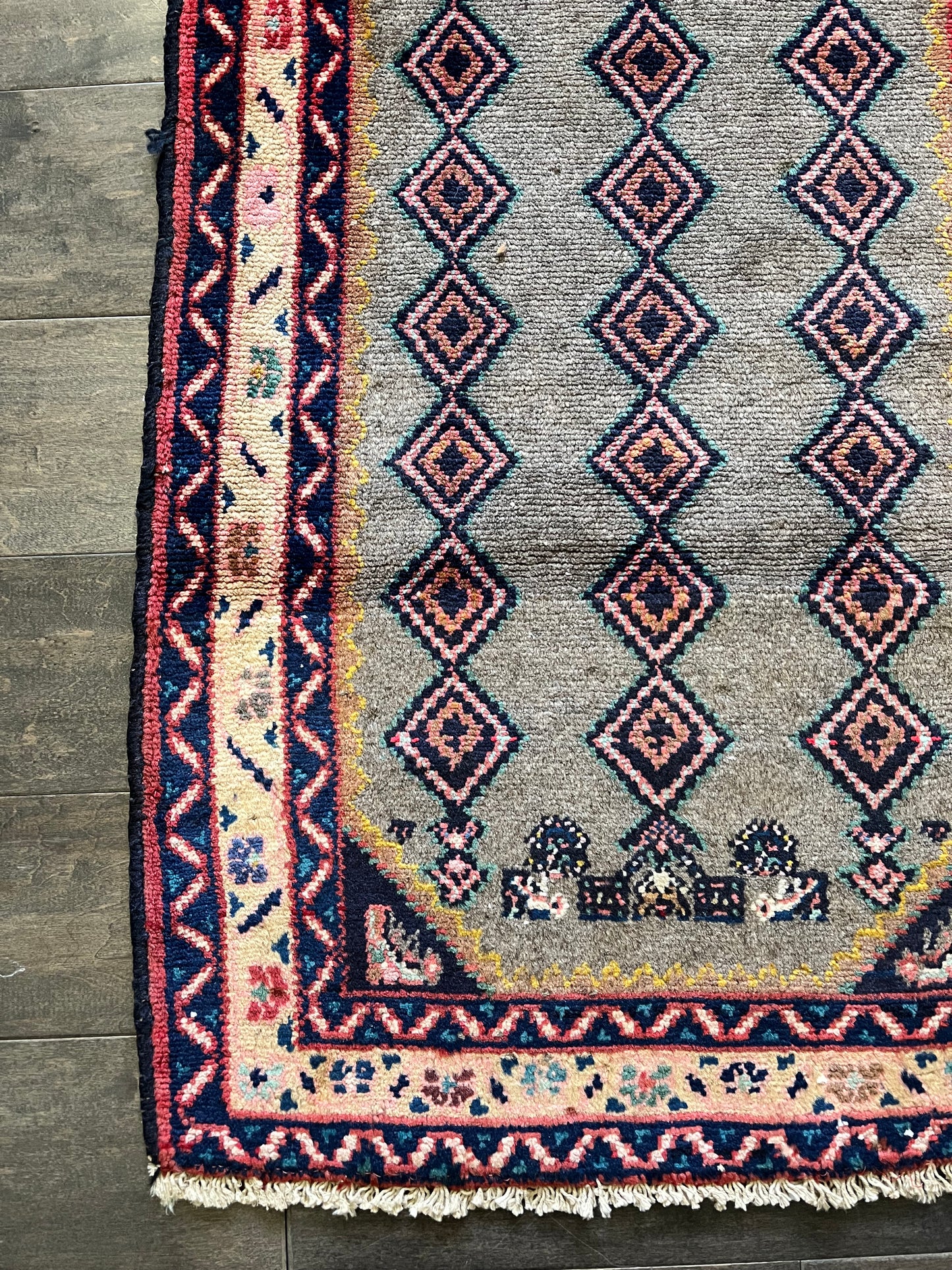 Vintage Rug #98 - 3'4" x 1'10.5"