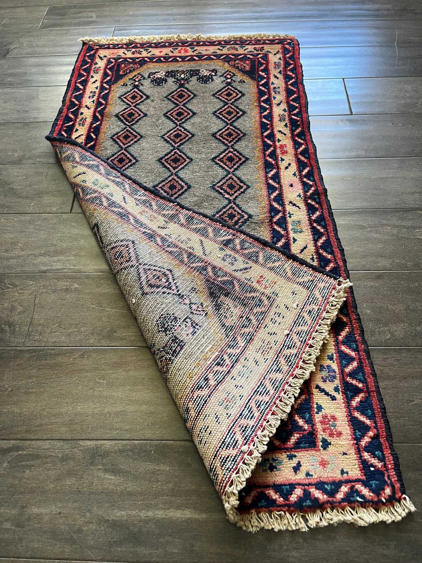 Vintage Rug #98 - 3'4" x 1'10.5"
