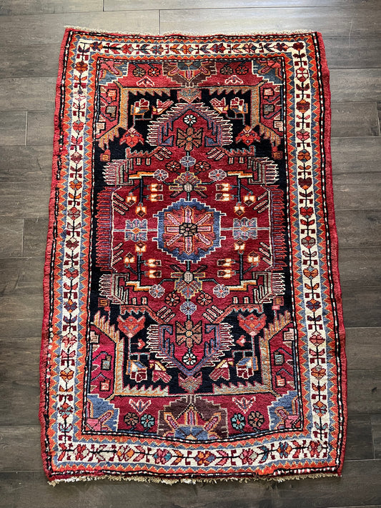 Vintage Rug #100 - 4'9" x 3'0"