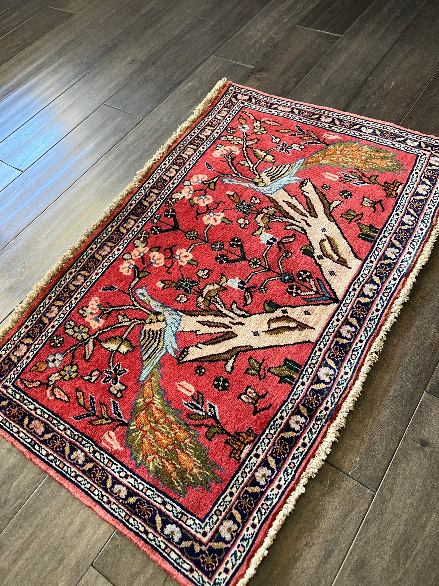 Vintage Rug #102 - 2'10" x 1'9.5"