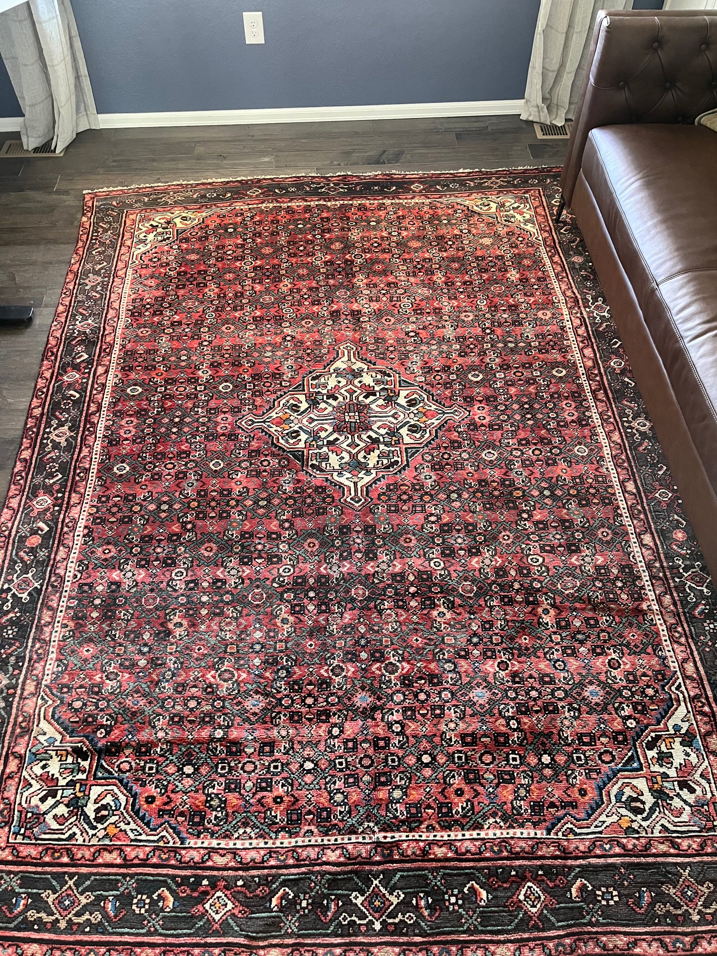 Vintage Rug #104 - 9'4.5" x 6'0"