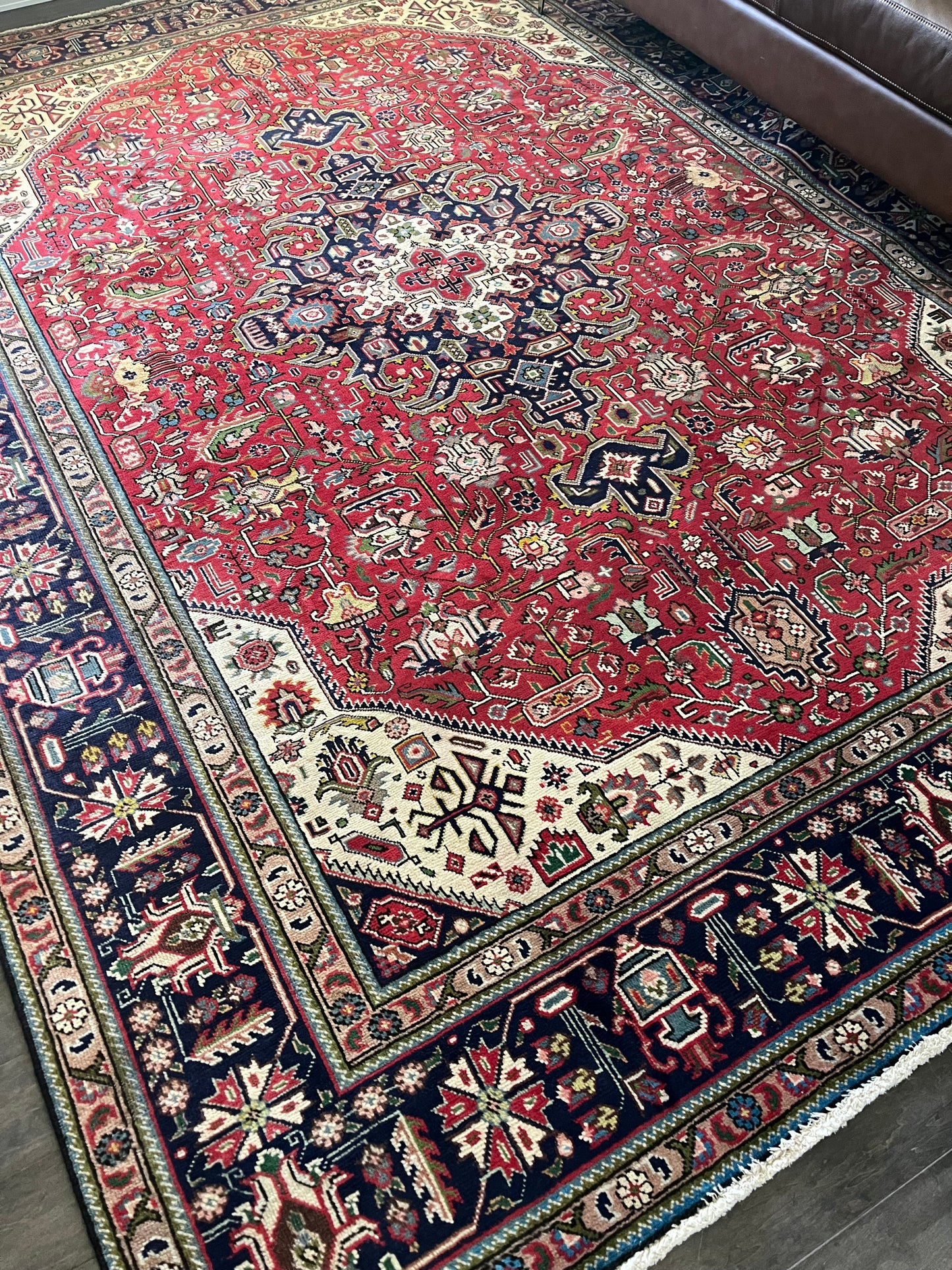 Vintage Rug #106 - 11'1" x 7'10.5"