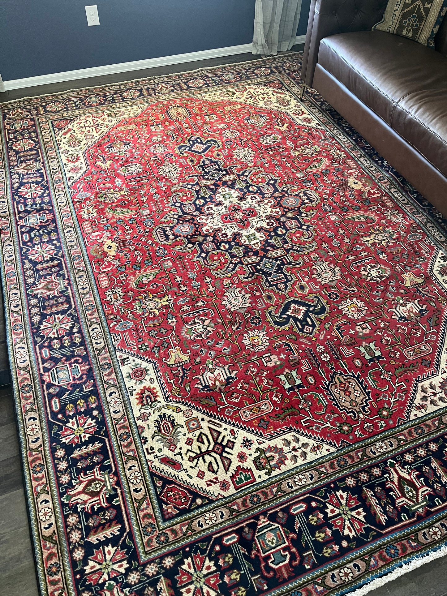 Vintage Rug #106 - 11'1" x 7'10.5"