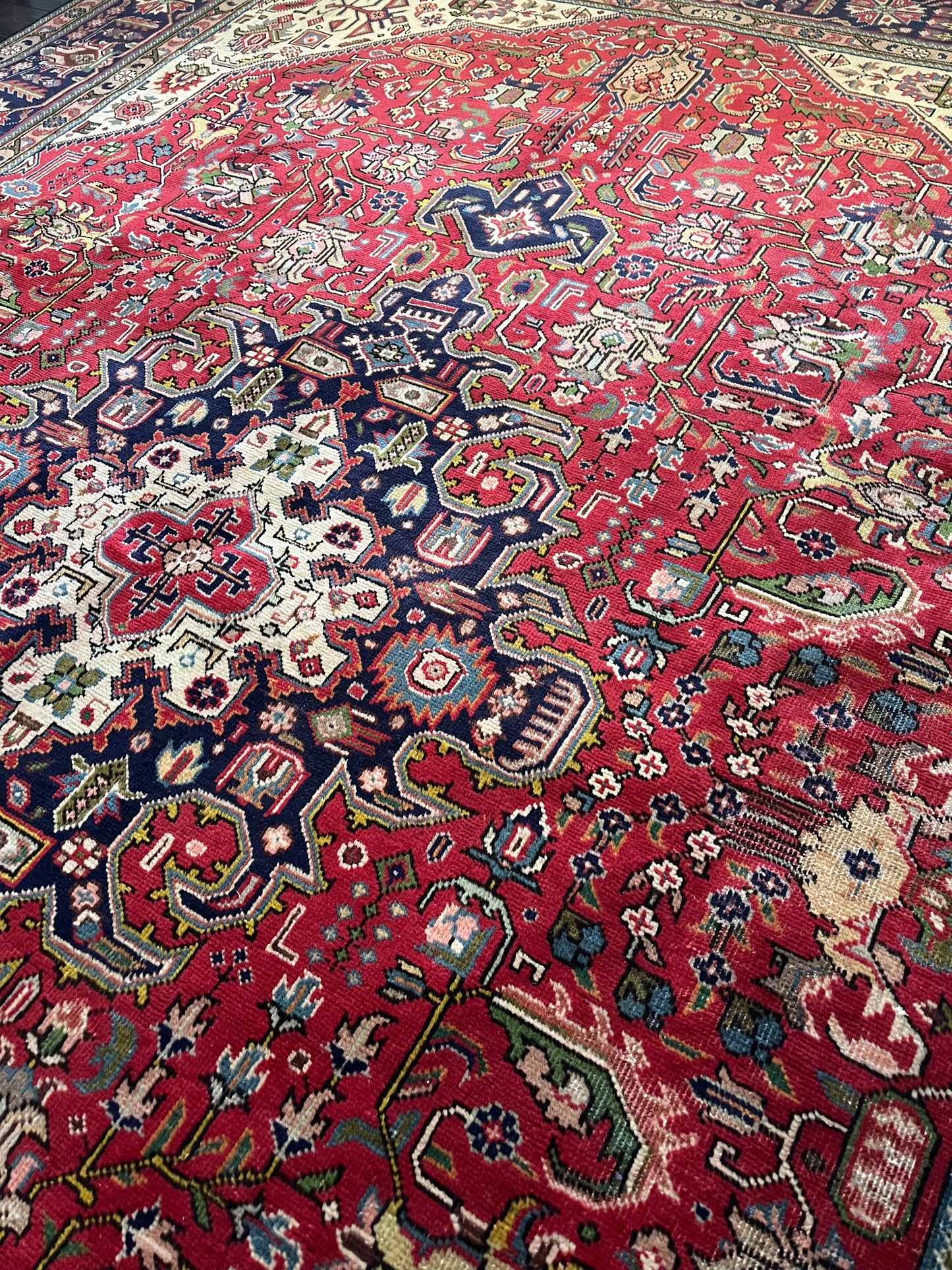 Vintage Rug #106 - 11'1" x 7'10.5"