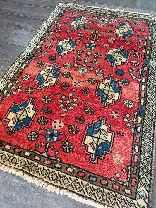 Vintage Rug #191 - 3'2" x 2'1"
