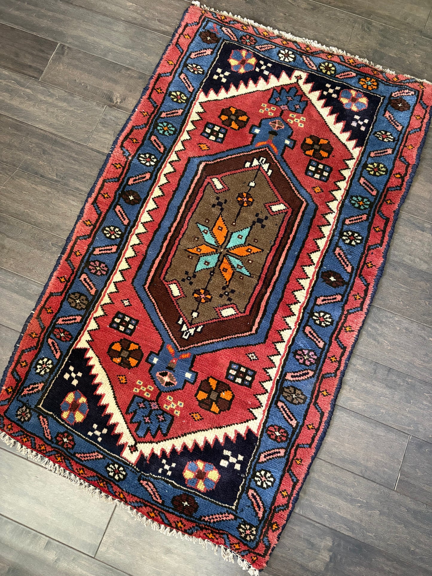 Vintage Rug #192 - 4'1" x 2'5"