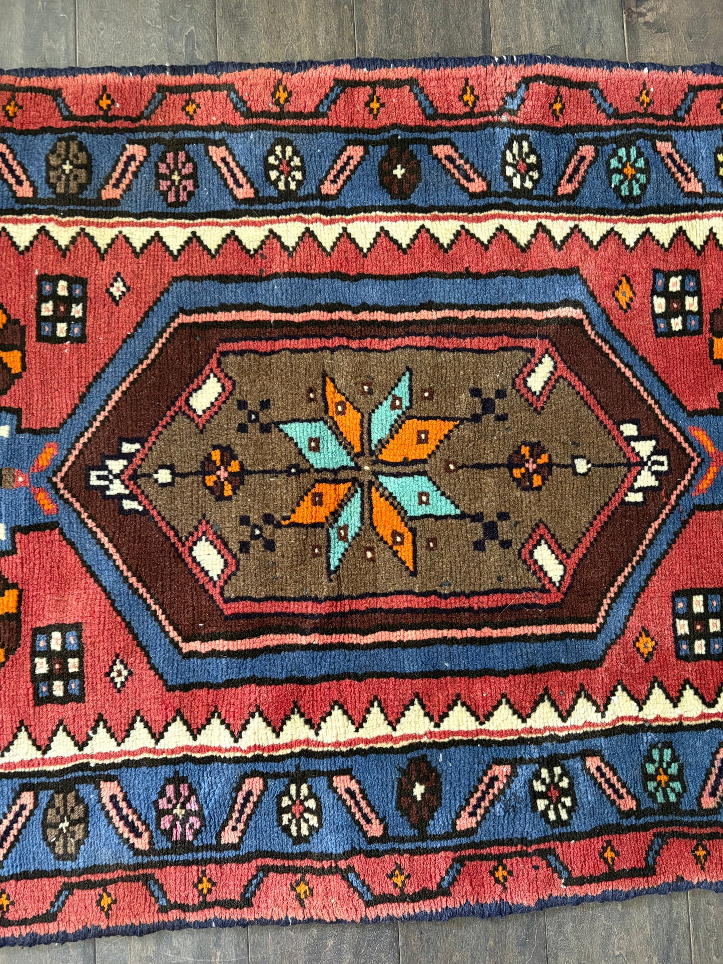 Vintage Rug #192 - 4'1" x 2'5"