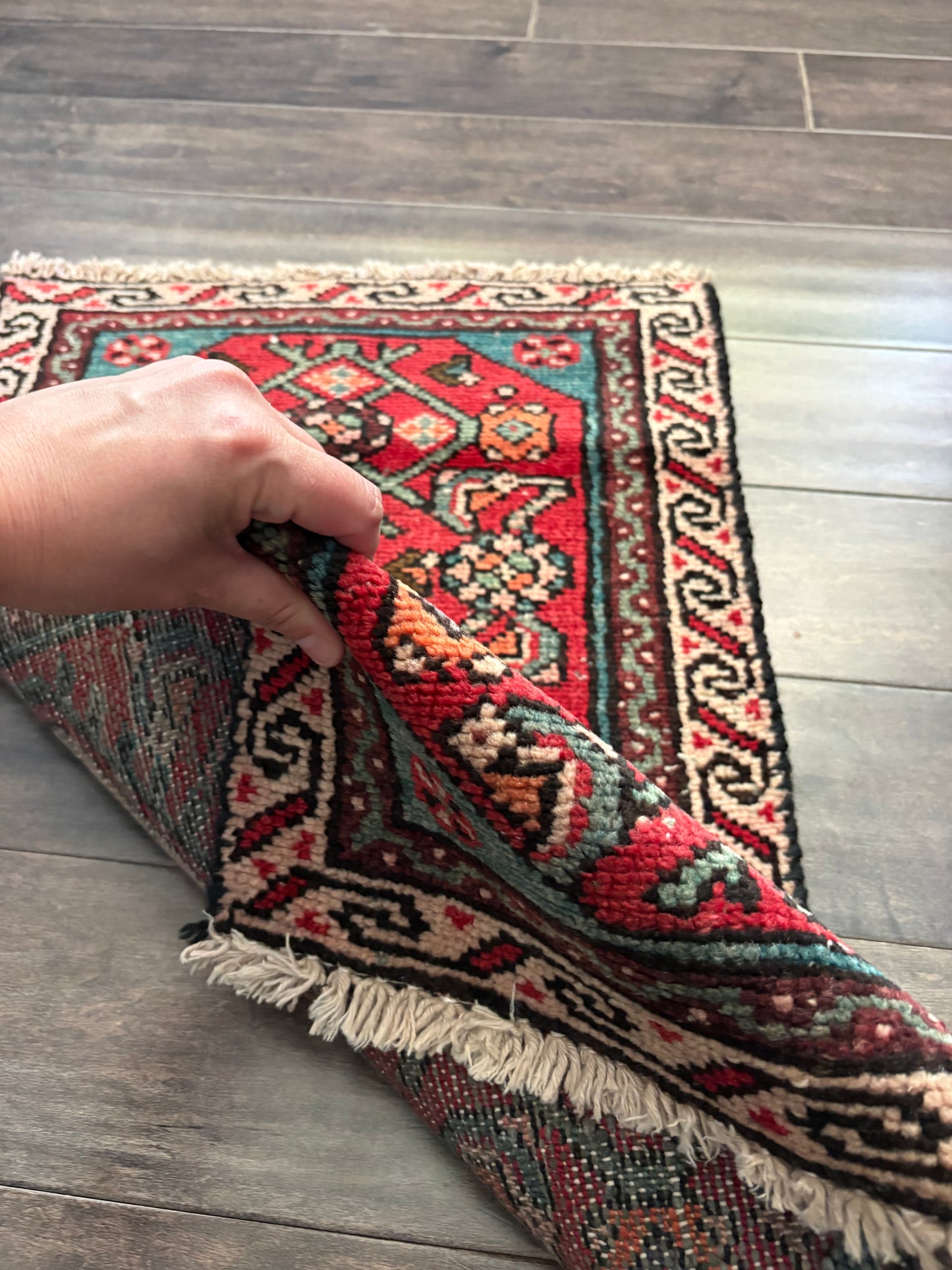 Vintage Rug #203 - 2’6.5” x 1’6.75”