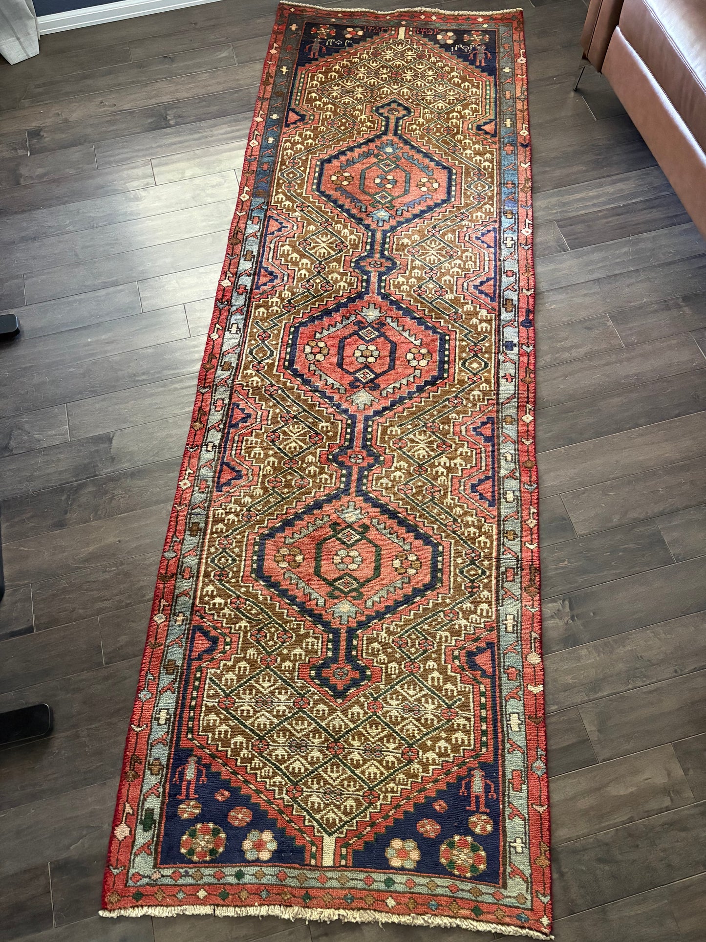 Vintage Rug #195 - 9’6” x 3’1” (Presale for Sara)