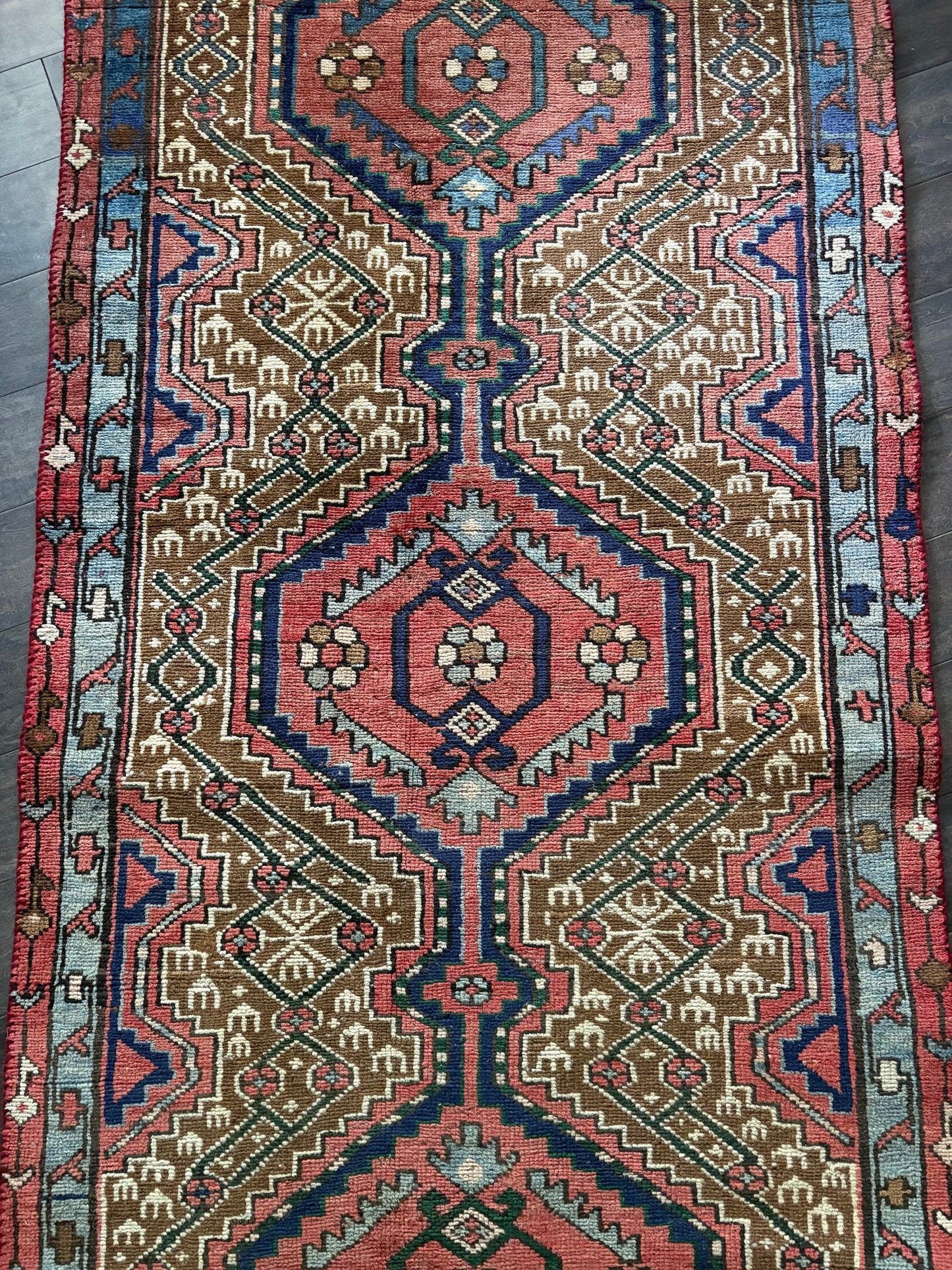 Vintage Rug #195 - 9’6” x 3’1” (Presale for Sara)