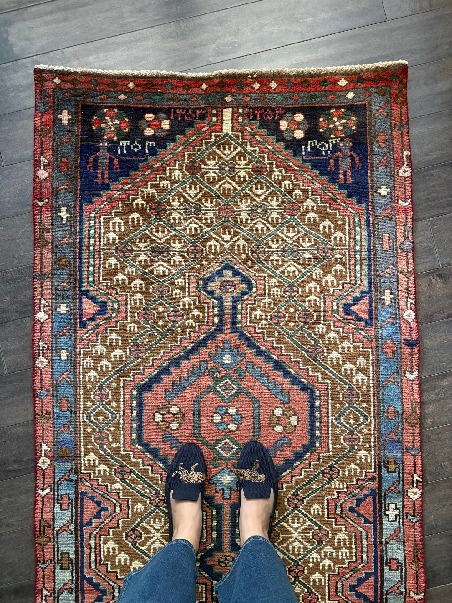 Vintage Rug #195 - 9’6” x 3’1” (Presale for Sara)