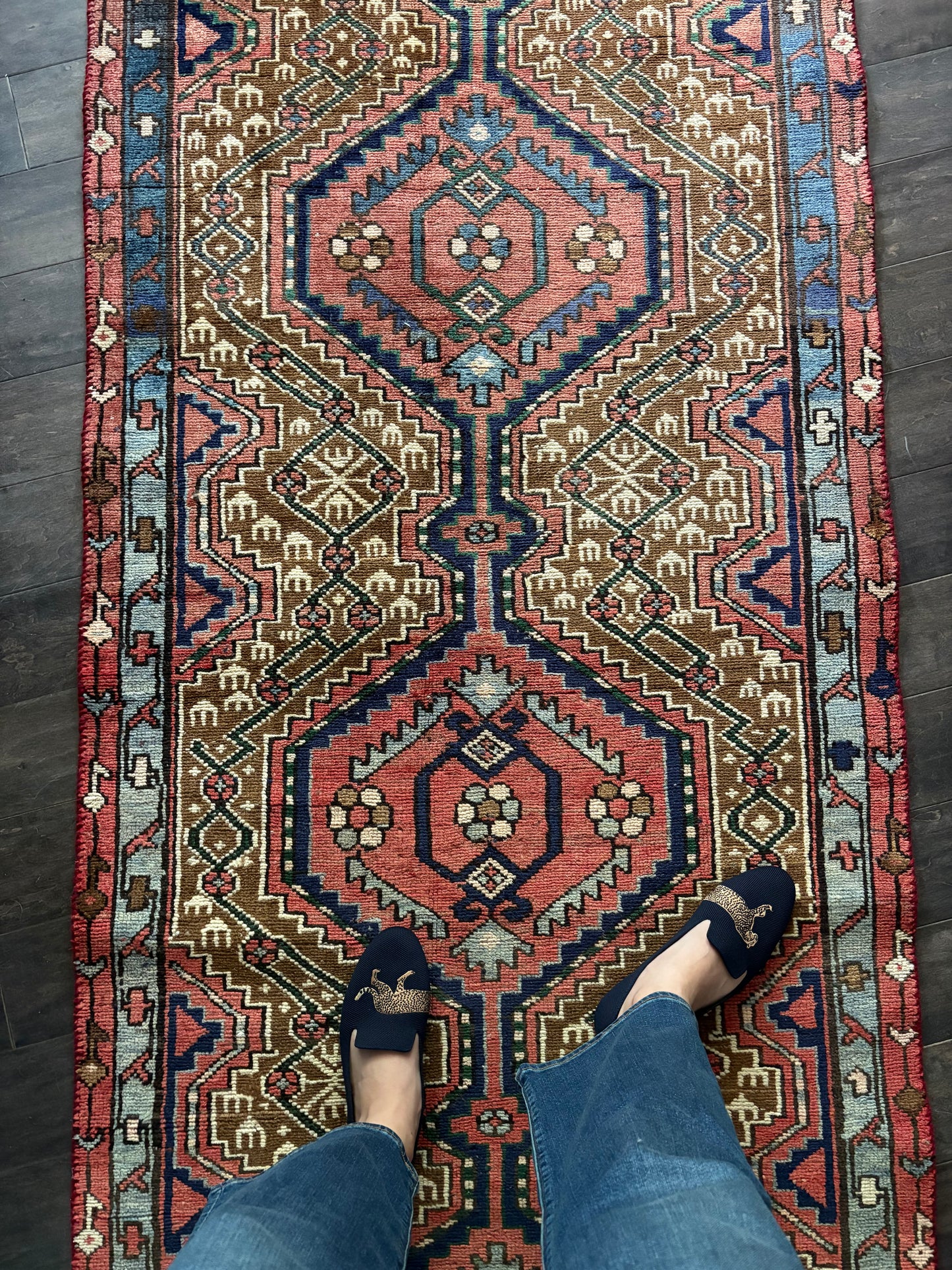 Vintage Rug #195 - 9’6” x 3’1” (Presale for Sara)
