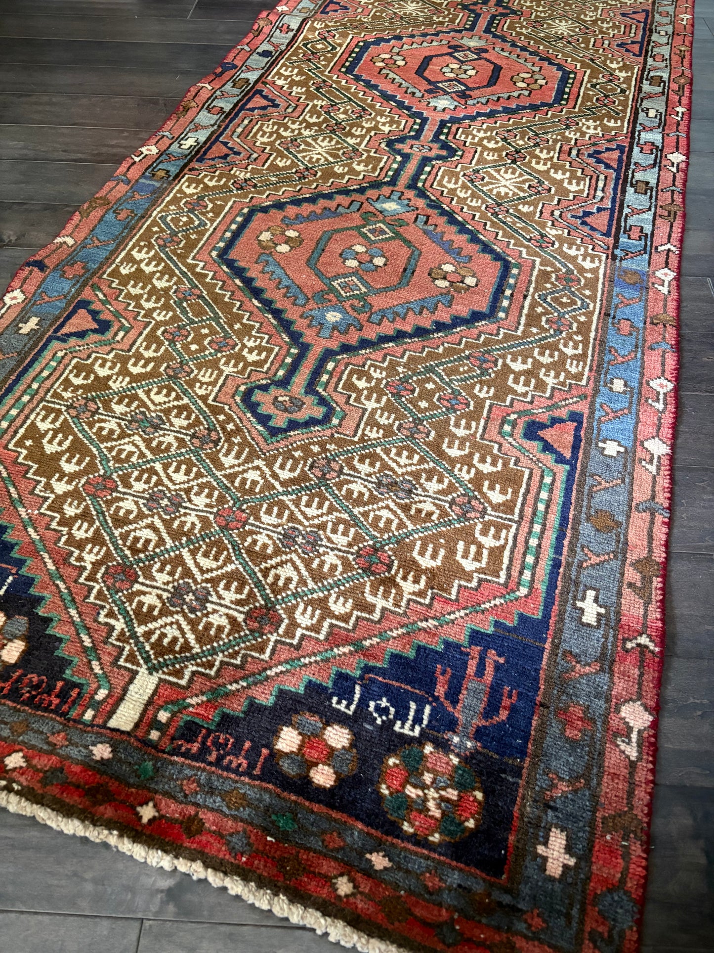 Vintage Rug #195 - 9’6” x 3’1” (Presale for Sara)