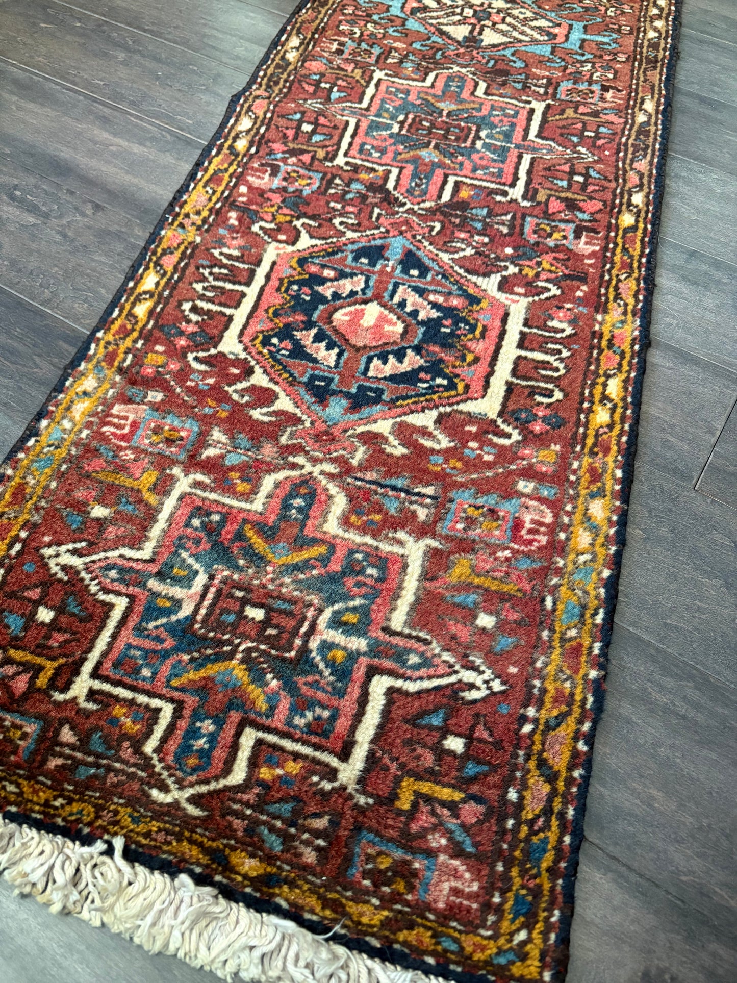 Vintage Rug #196 - 6’4” x 1’5” (presale for H.o.S.)