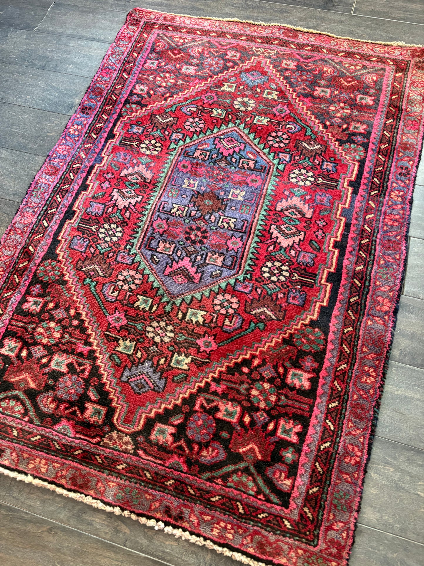 Vintage Rug #209 - 3’8” 2’6”