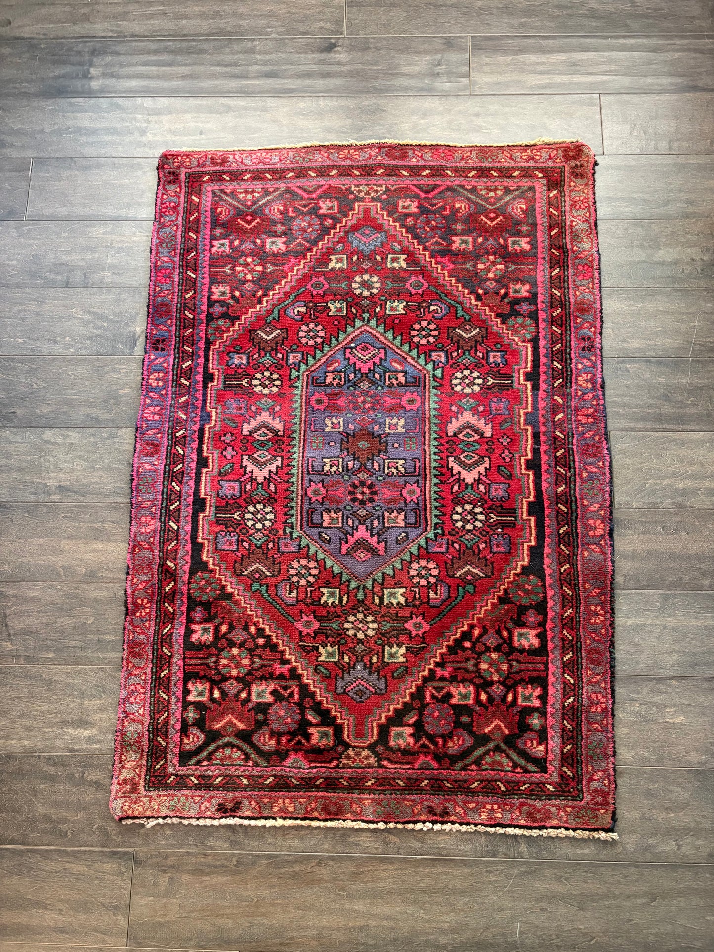 Vintage Rug #209 - 3’8” 2’6”