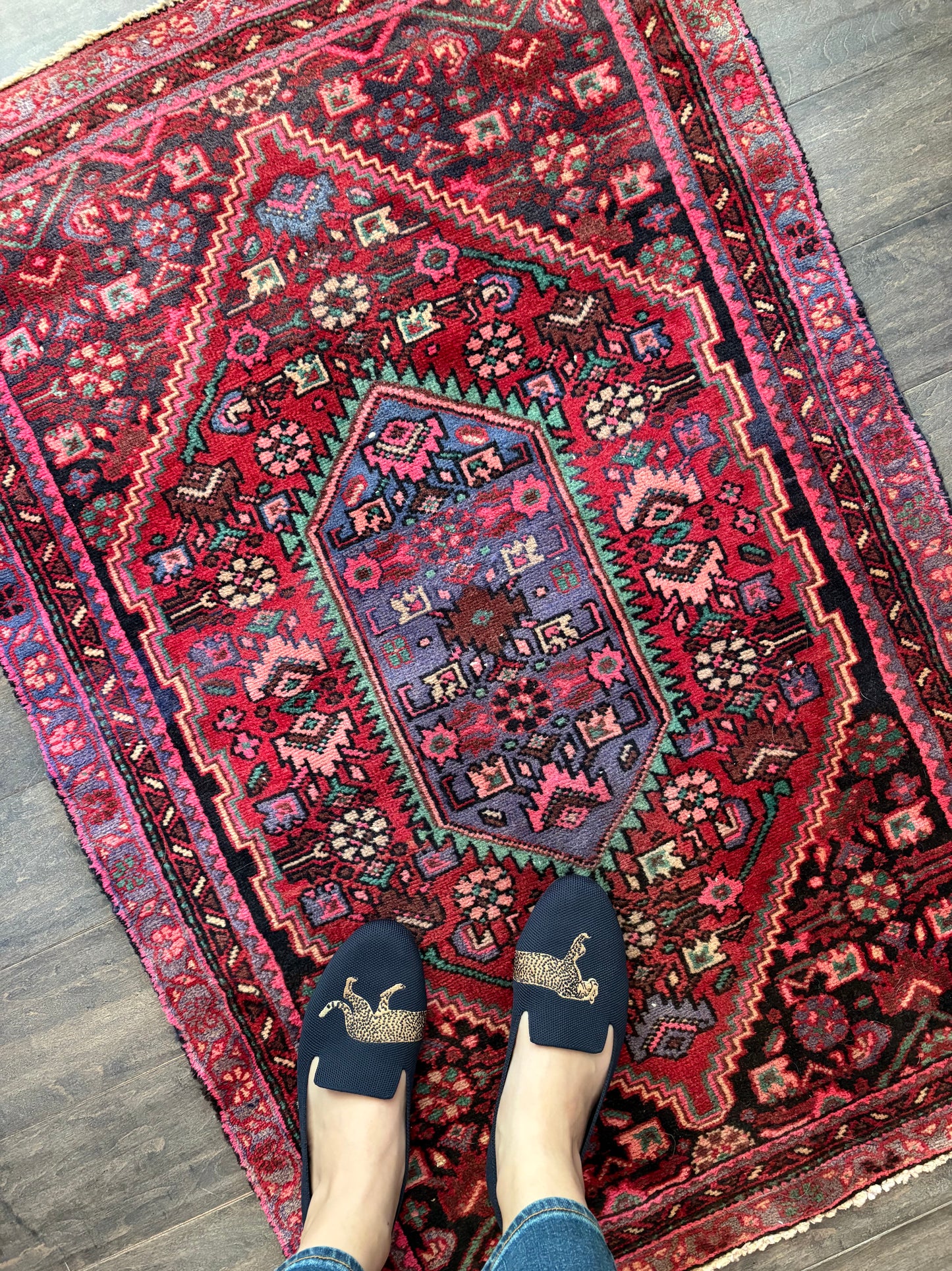 Vintage Rug #209 - 3’8” 2’6”
