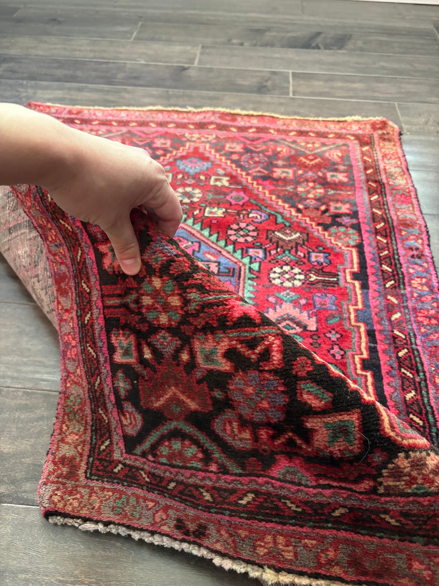 Vintage Rug #209 - 3’8” 2’6”