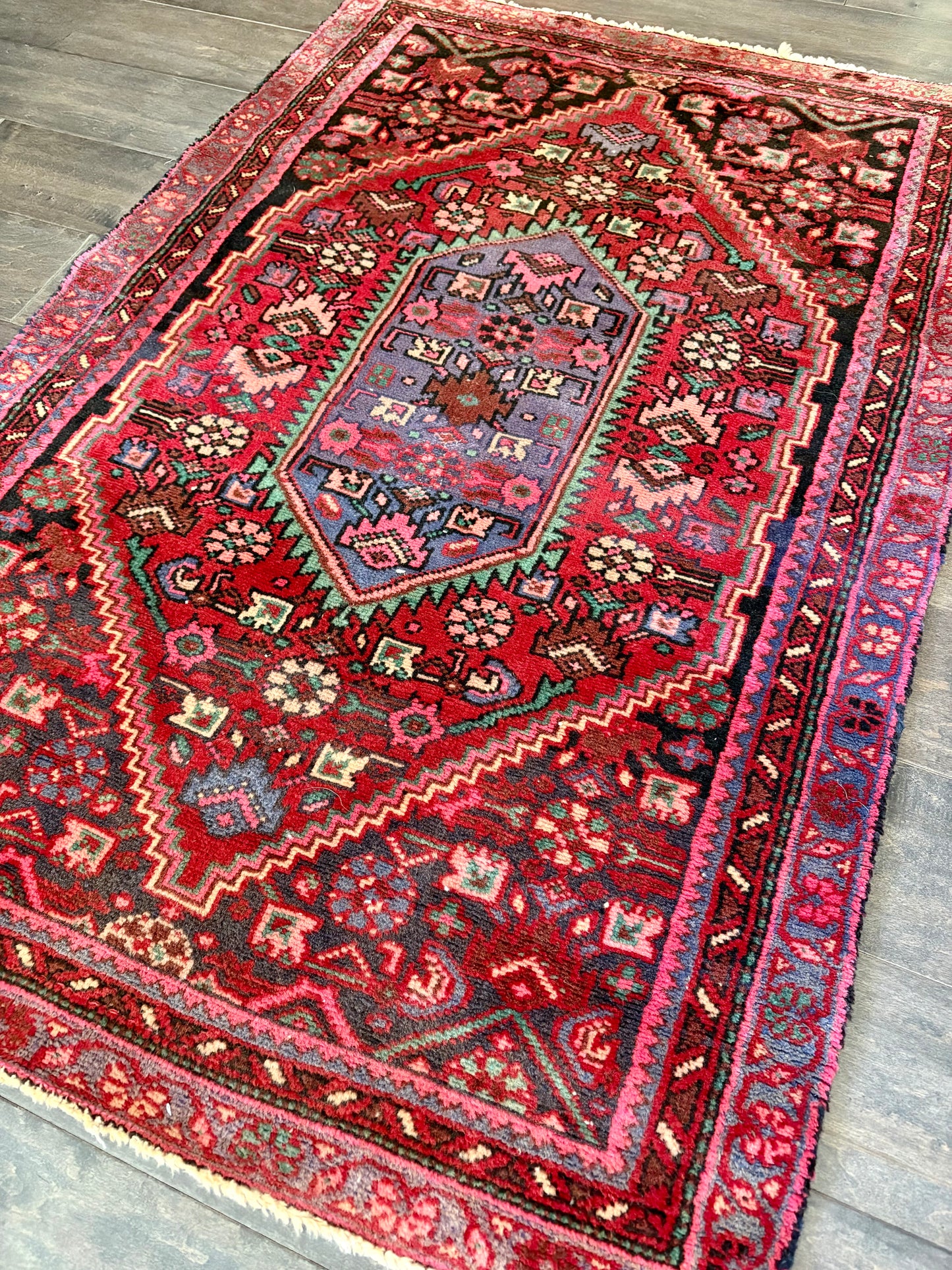 Vintage Rug #209 - 3’8” 2’6”