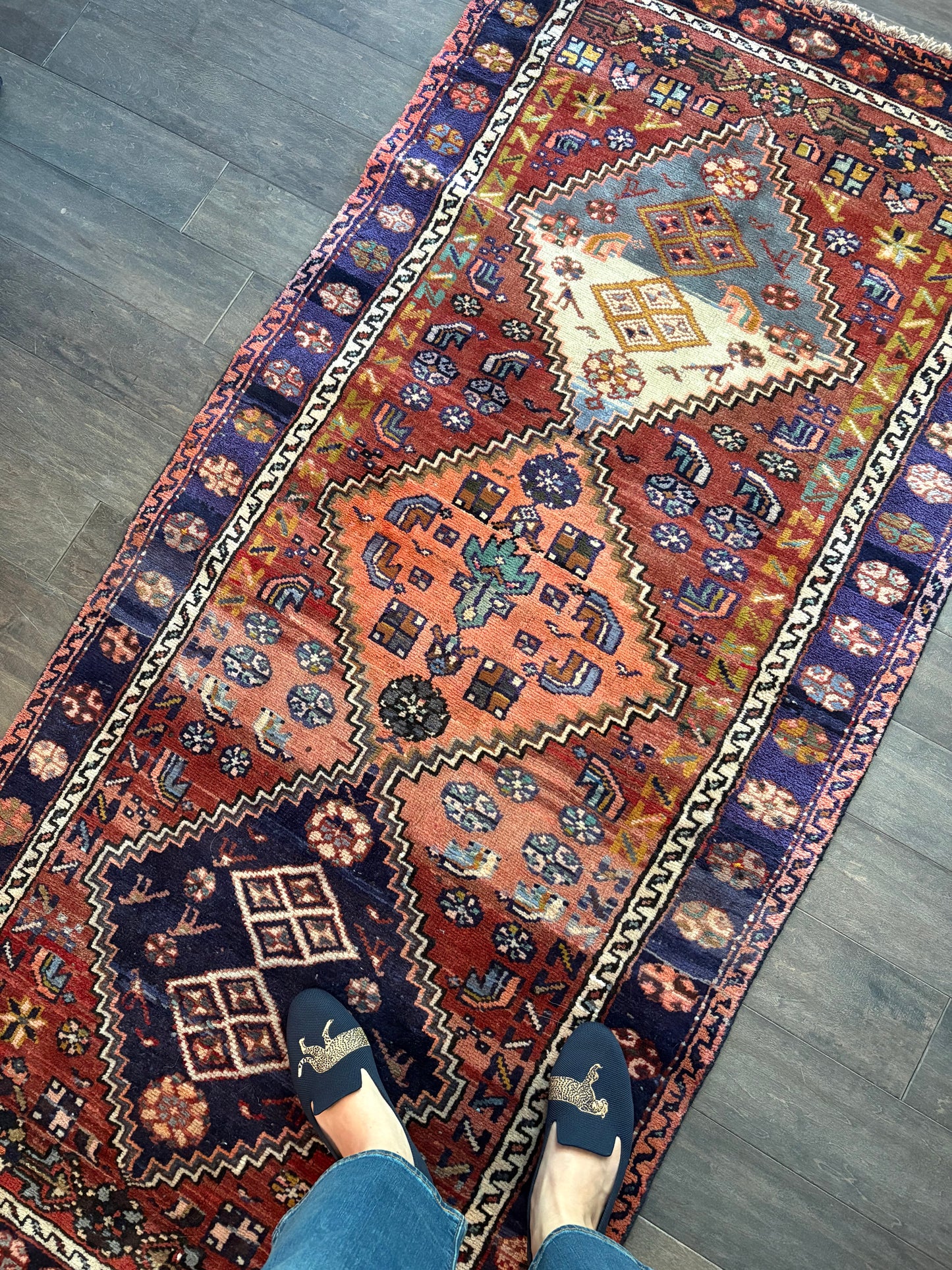Vintage Rug #211 - 6’5” x 3’1.5”