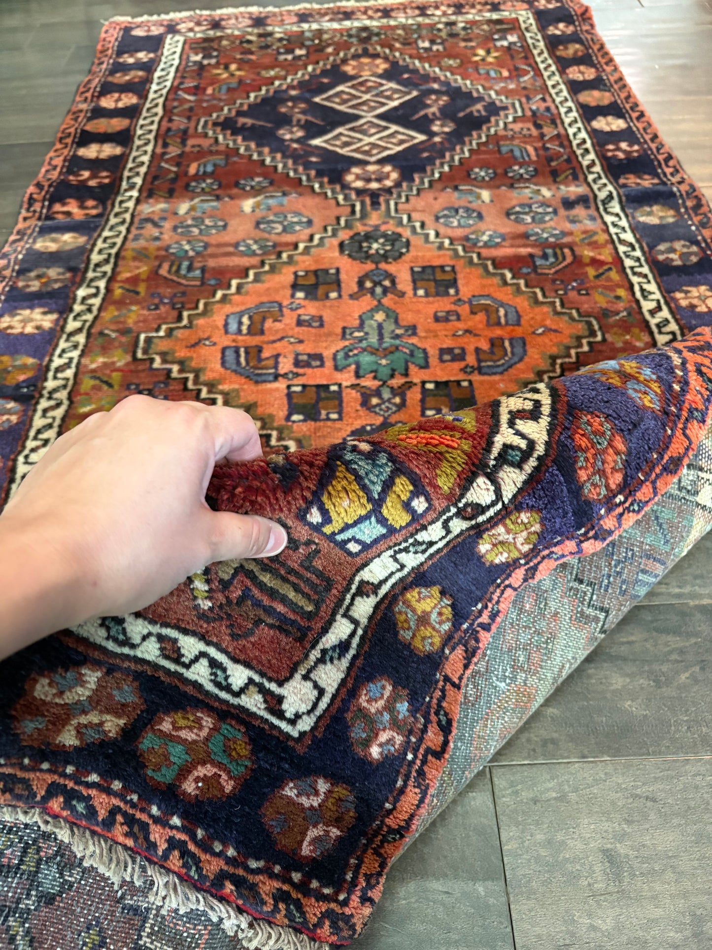 Vintage Rug #211 - 6’5” x 3’1.5”