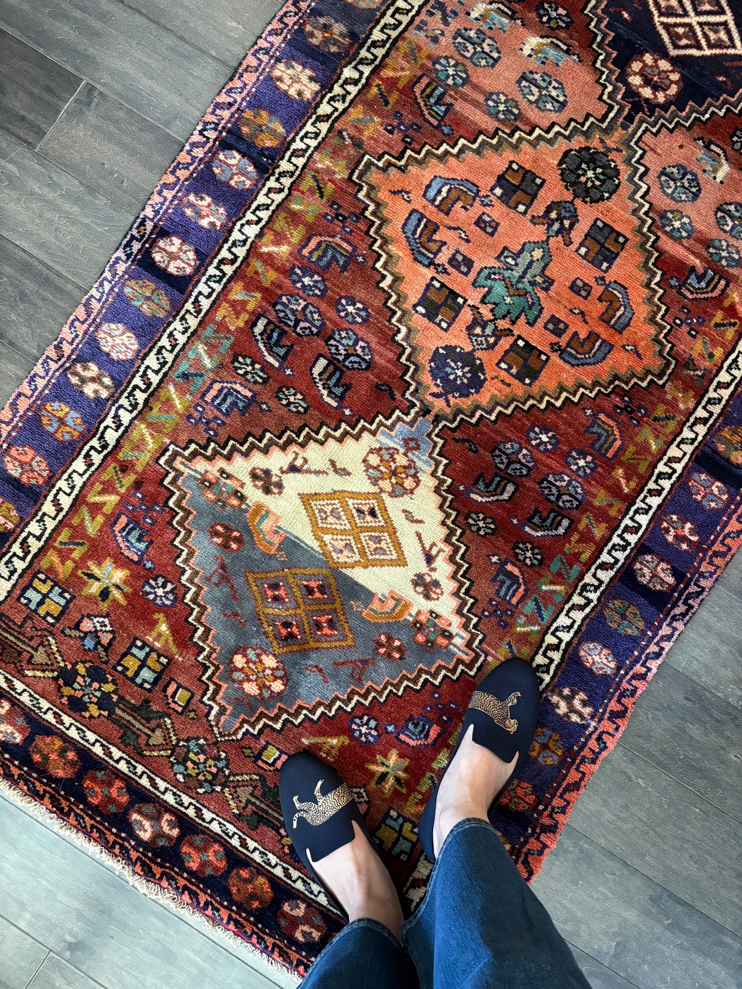 Vintage Rug #211 - 6’5” x 3’1.5”