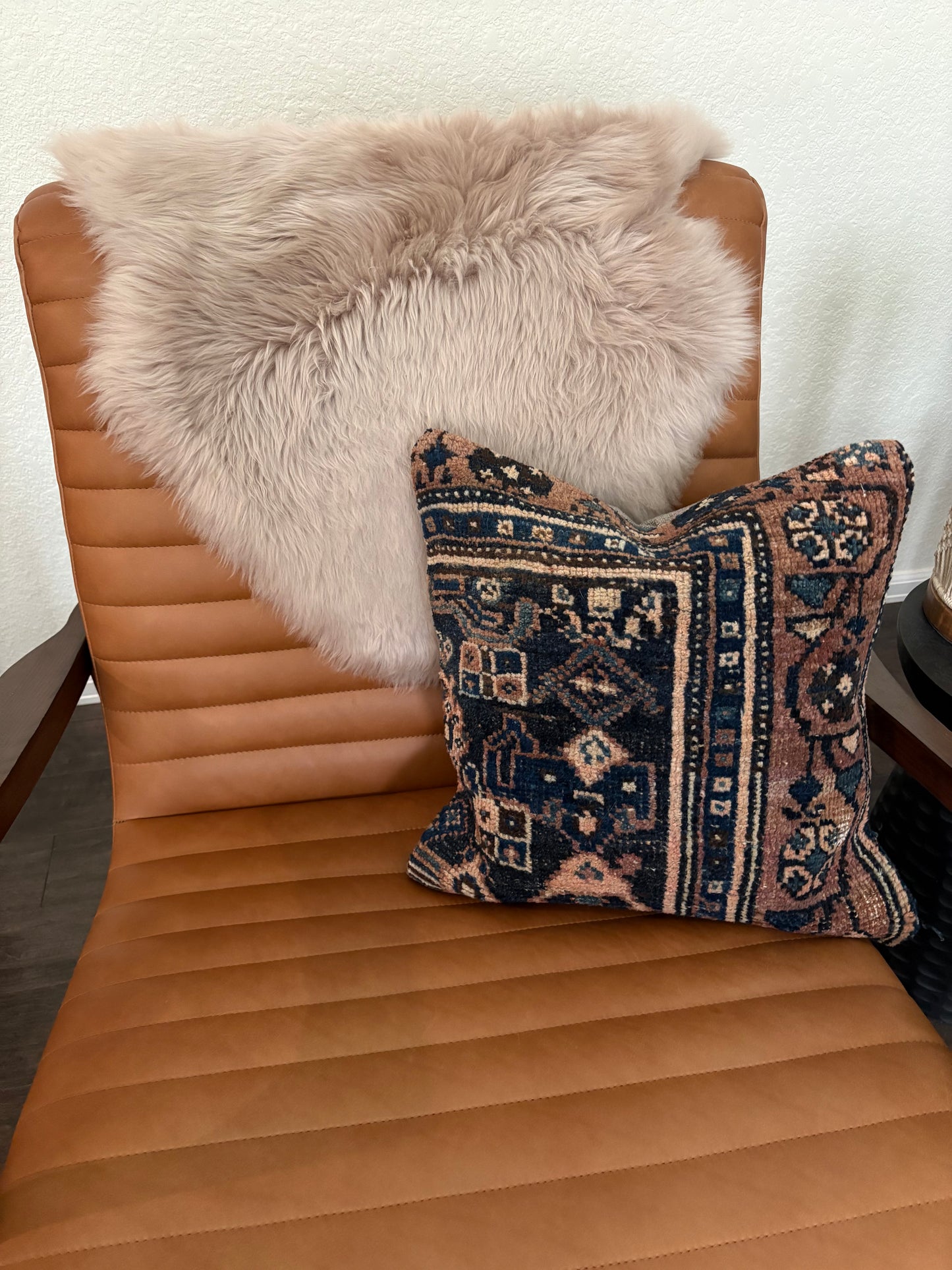 Vintage Rug Pillow Cover #10 - 16" x 16"