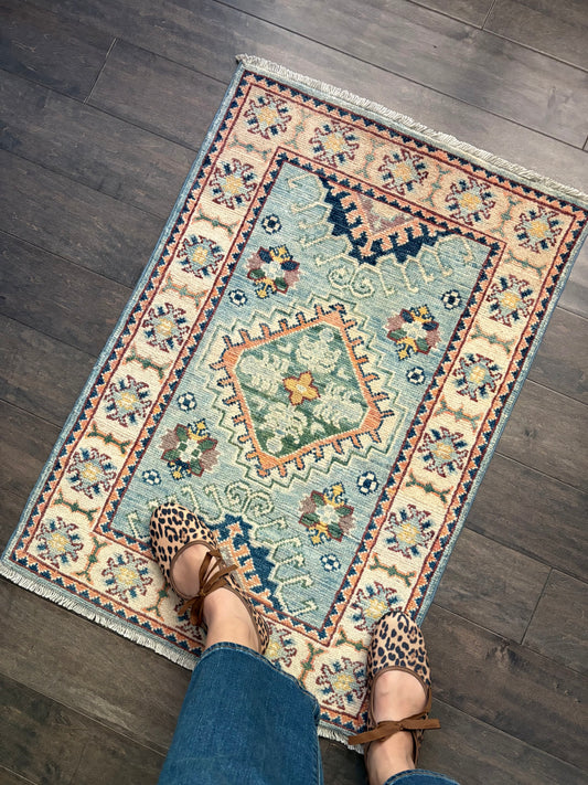 Brand New Rug #218 - 3'0" x 2'.5" (Presale for Jacki)