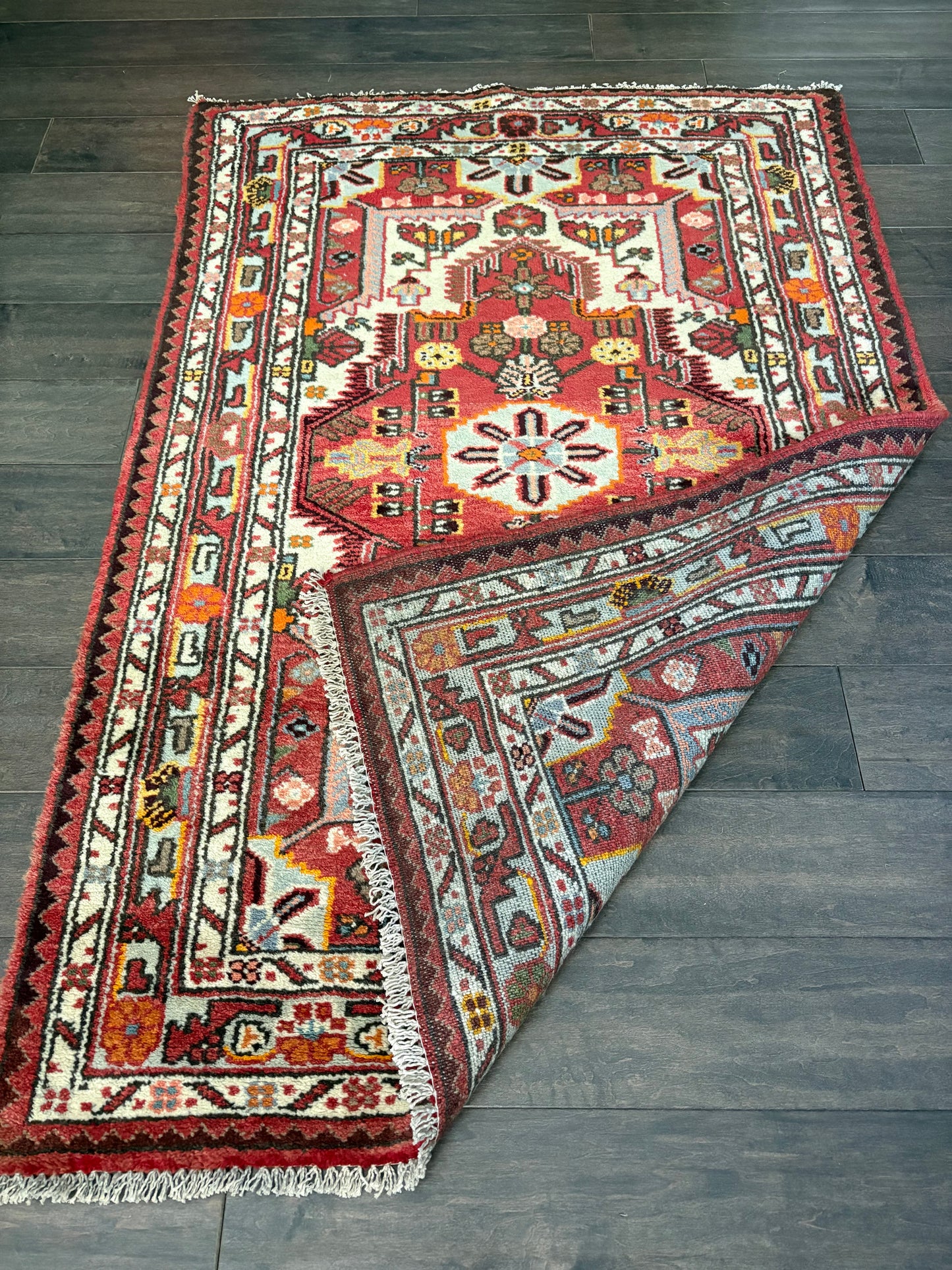 Vintage Rug #214 - 4'5" x 2'11" (Presale for Erin)
