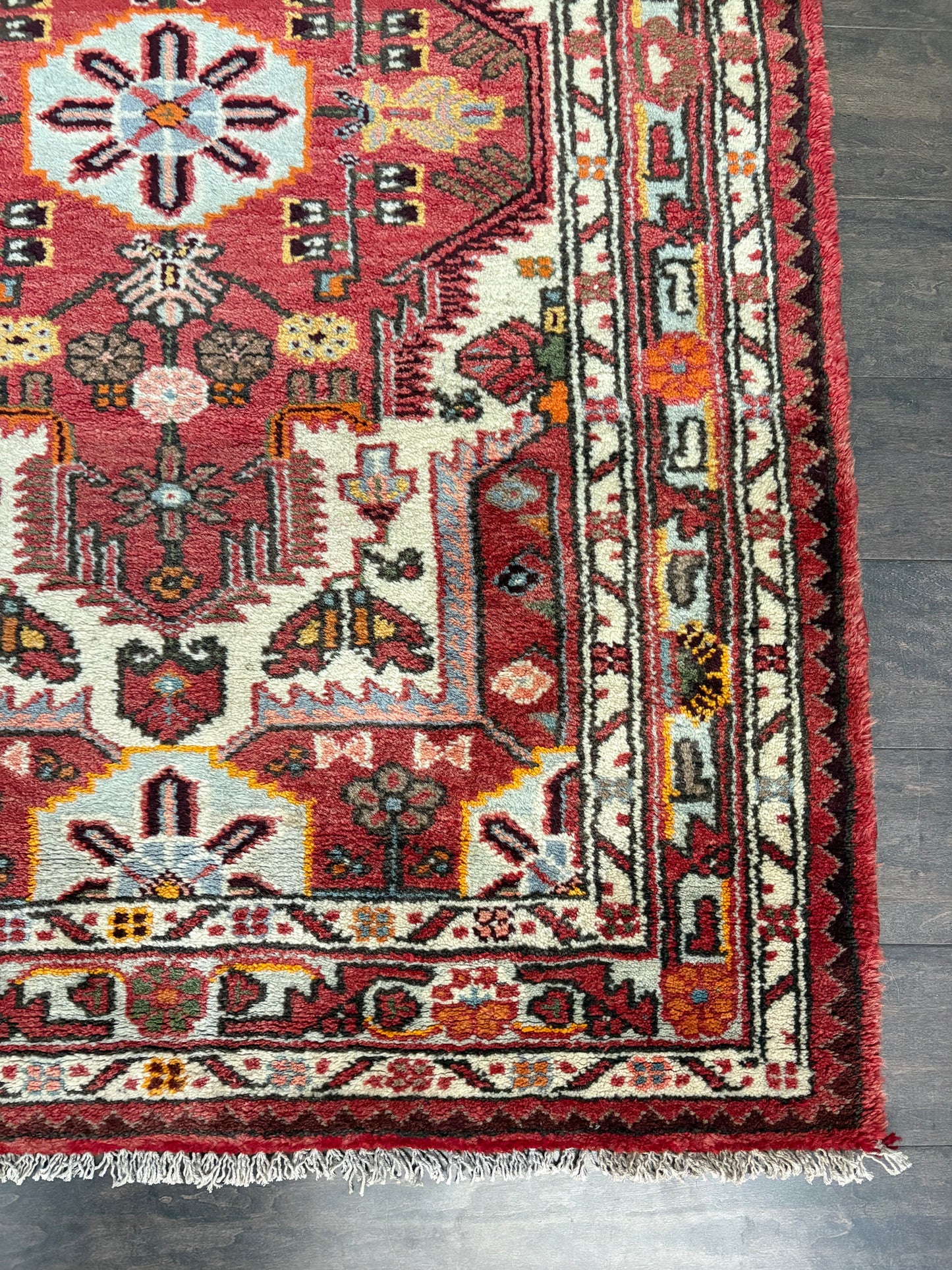 Vintage Rug #214 - 4'5" x 2'11" (Presale for Erin)