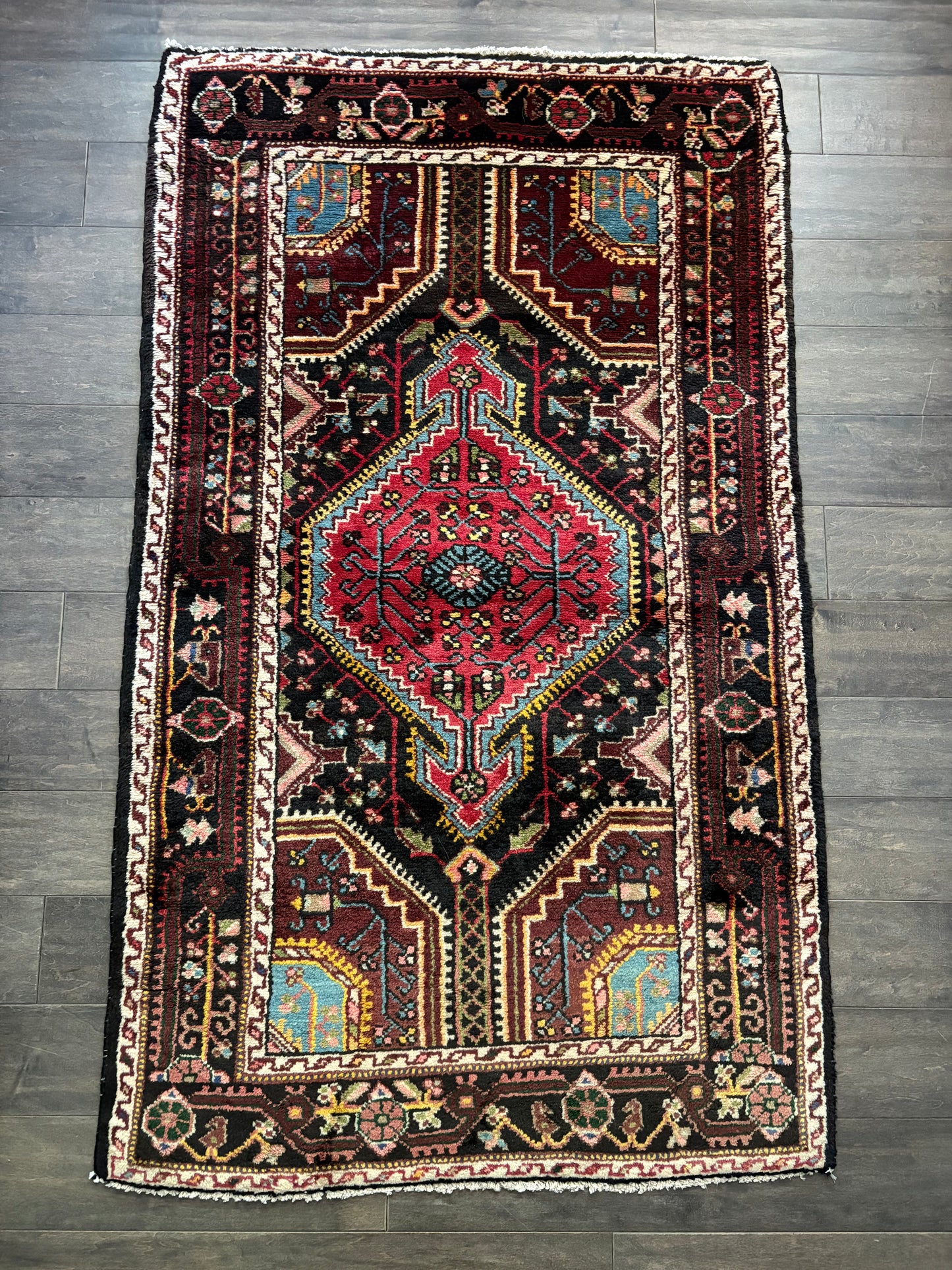 Vintage Rug #217 - 4'10" x 2'10" (Presale for Elysia)
