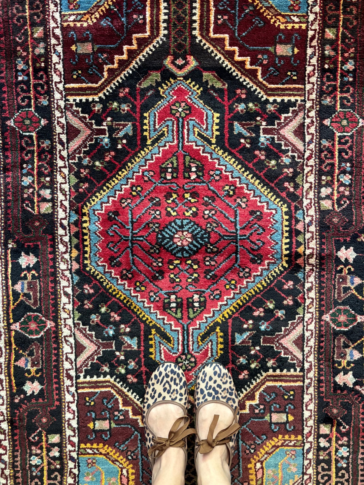 Vintage Rug #217 - 4'10" x 2'10" (Presale for Elysia)