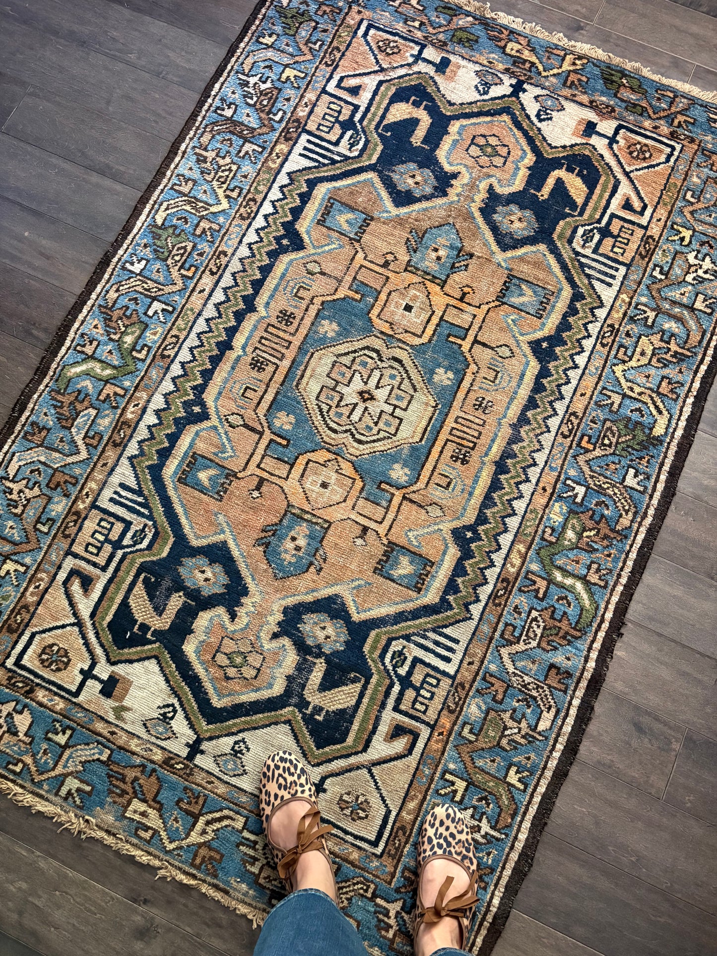 Vintage Rug #216 - 5’9” x 3’10” (Presale for Quinn)