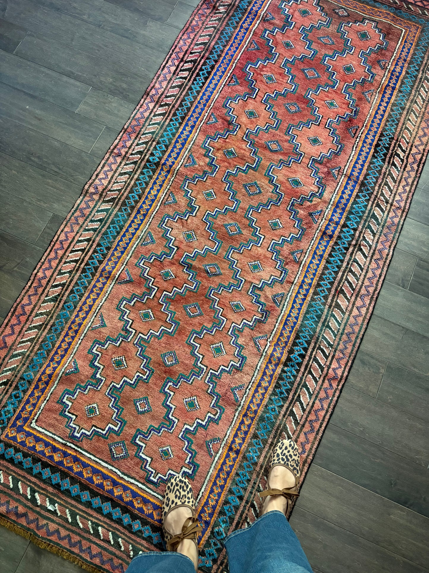 Vintage Rug #221 -  7’8” x 3’5”