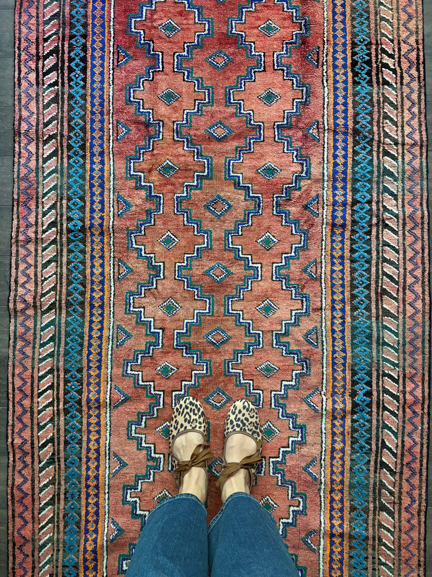 Vintage Rug #221 -  7’8” x 3’5”